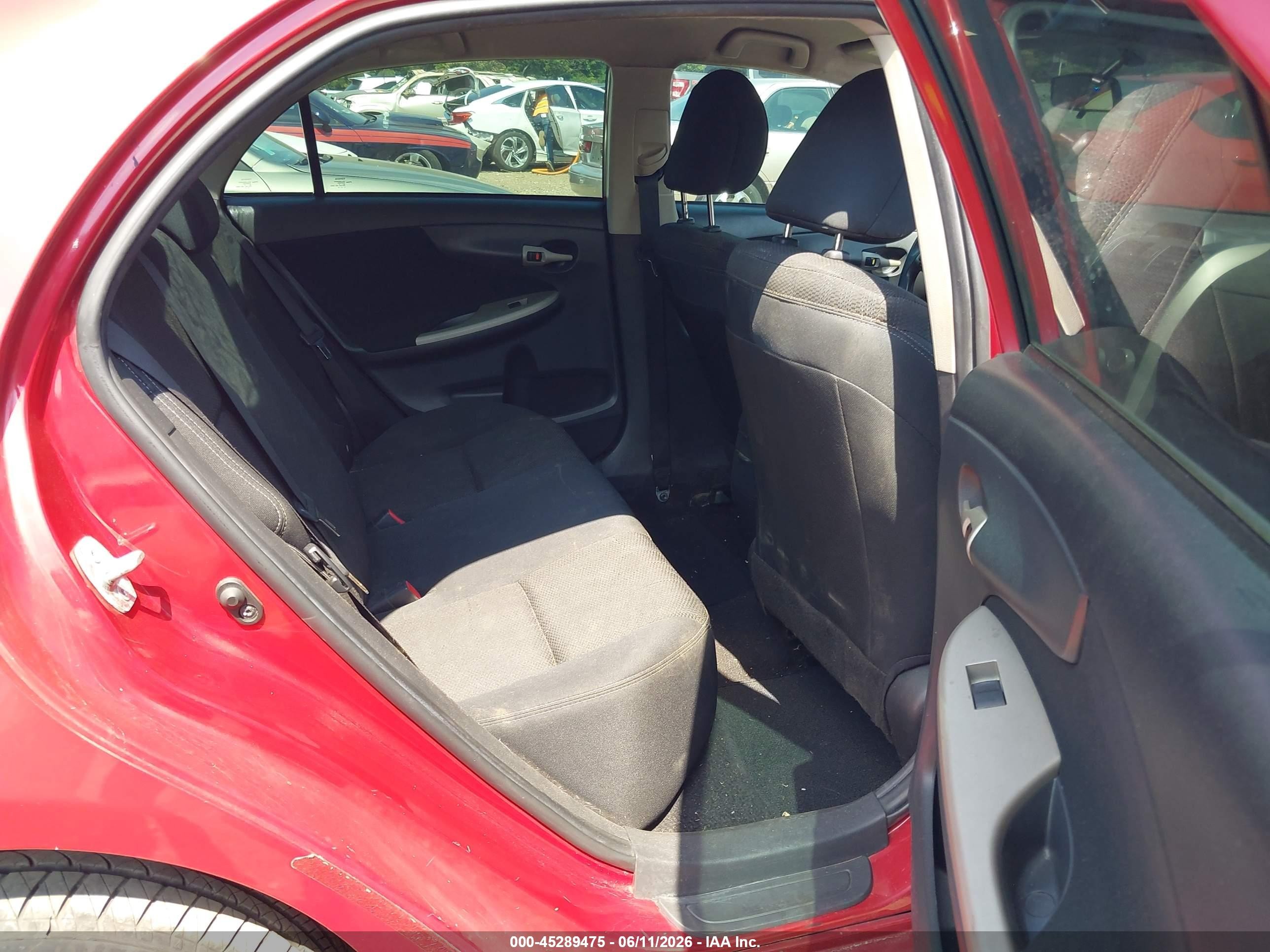 2013 Toyota Corolla S Red vin: 5YFBU4EE8DP076182