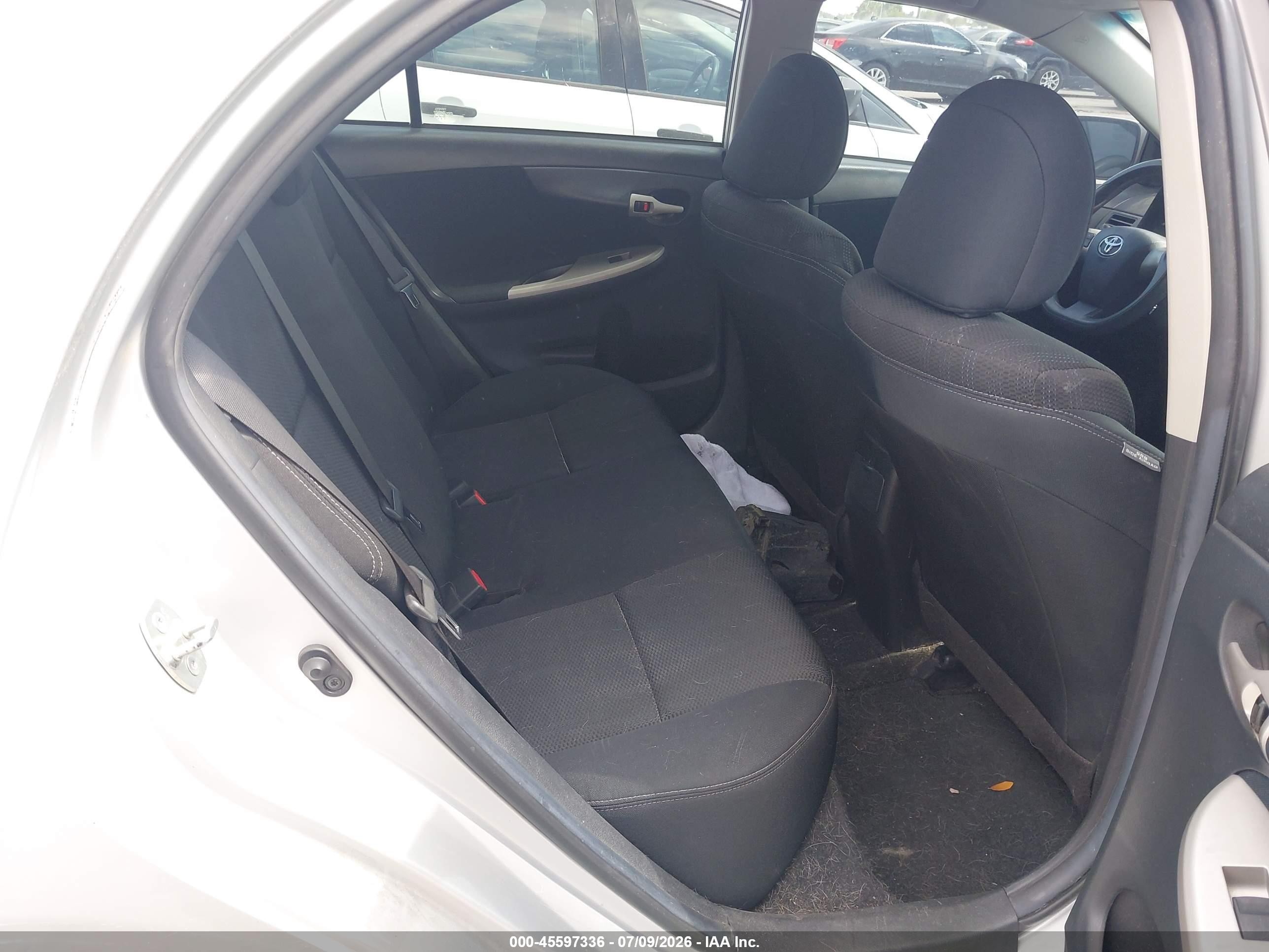2013 Toyota Corolla S Серебряный vin: 5YFBU4EE8DP086369