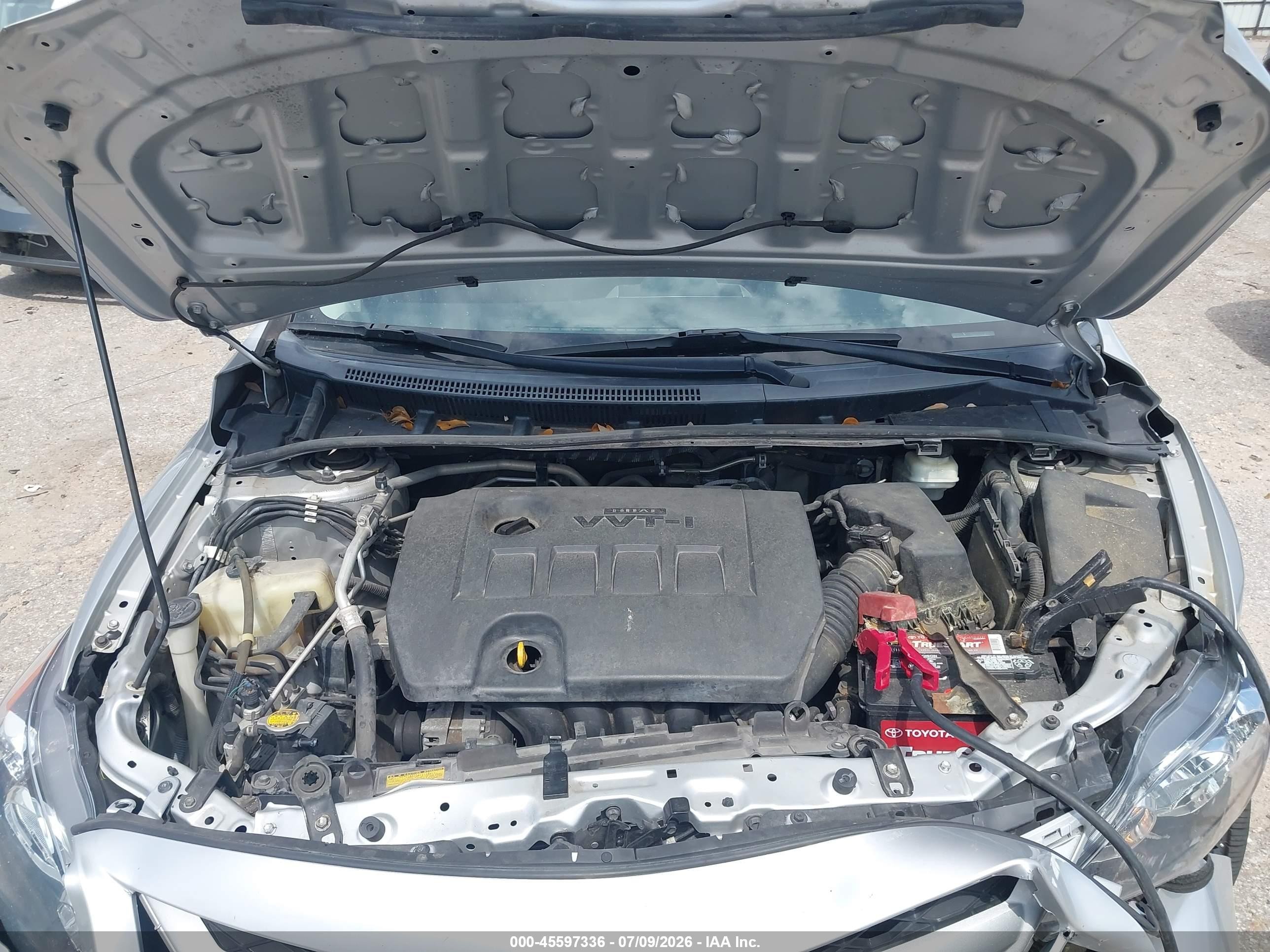 2013 Toyota Corolla S Серебряный vin: 5YFBU4EE8DP086369