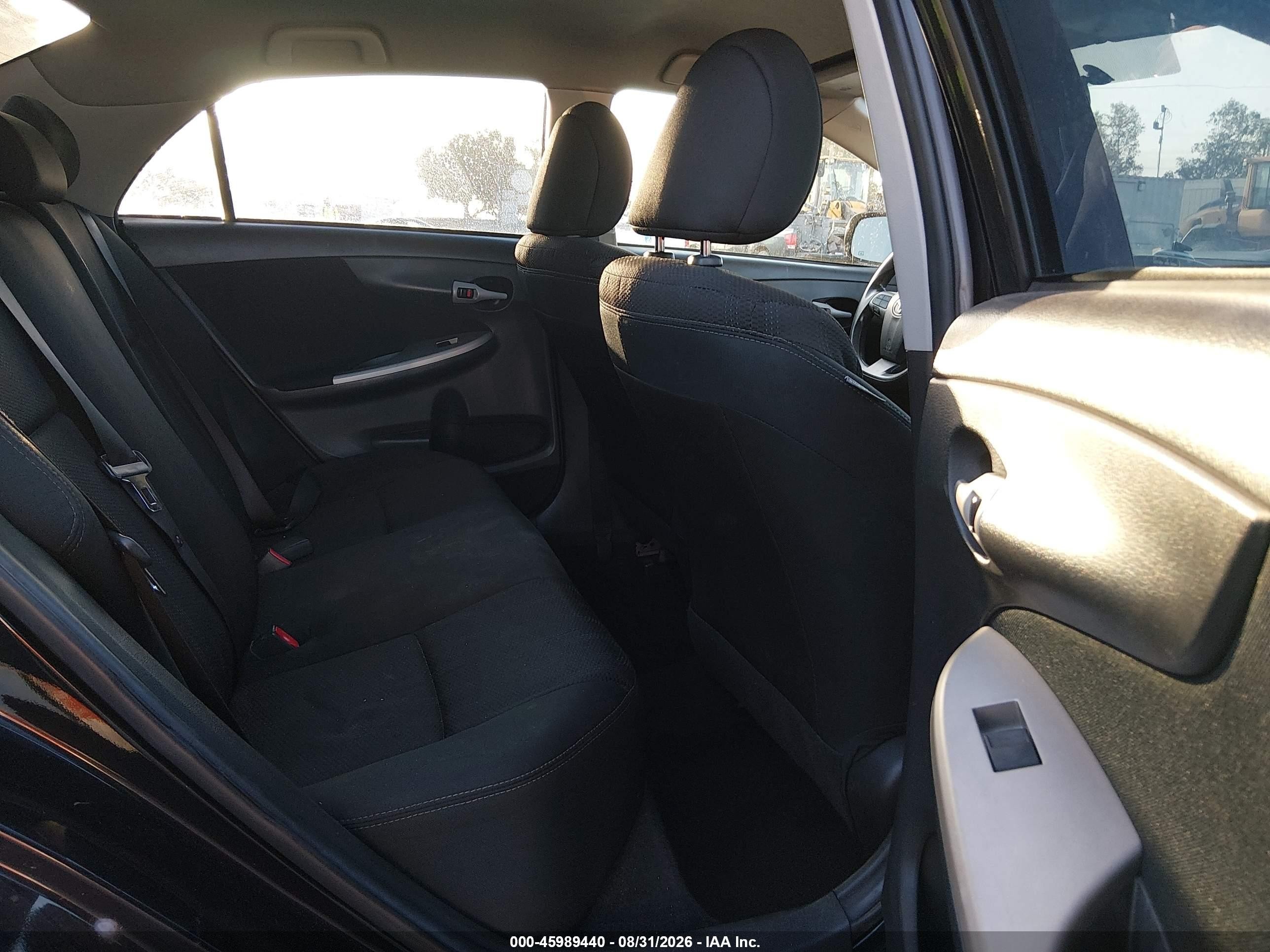 2013 Toyota Corolla S Черный vin: 5YFBU4EE8DP101064