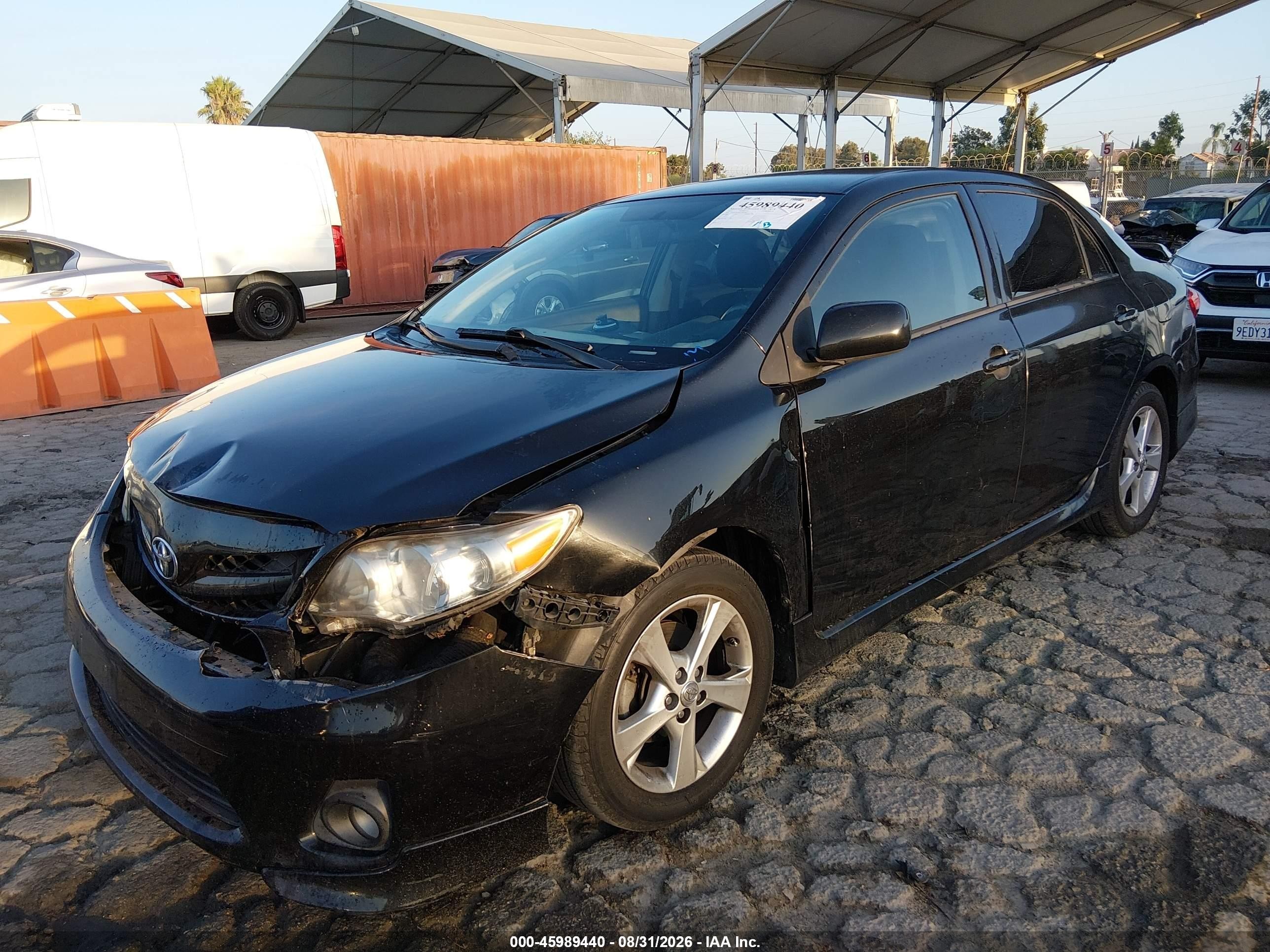 2013 Toyota Corolla S Черный vin: 5YFBU4EE8DP101064
