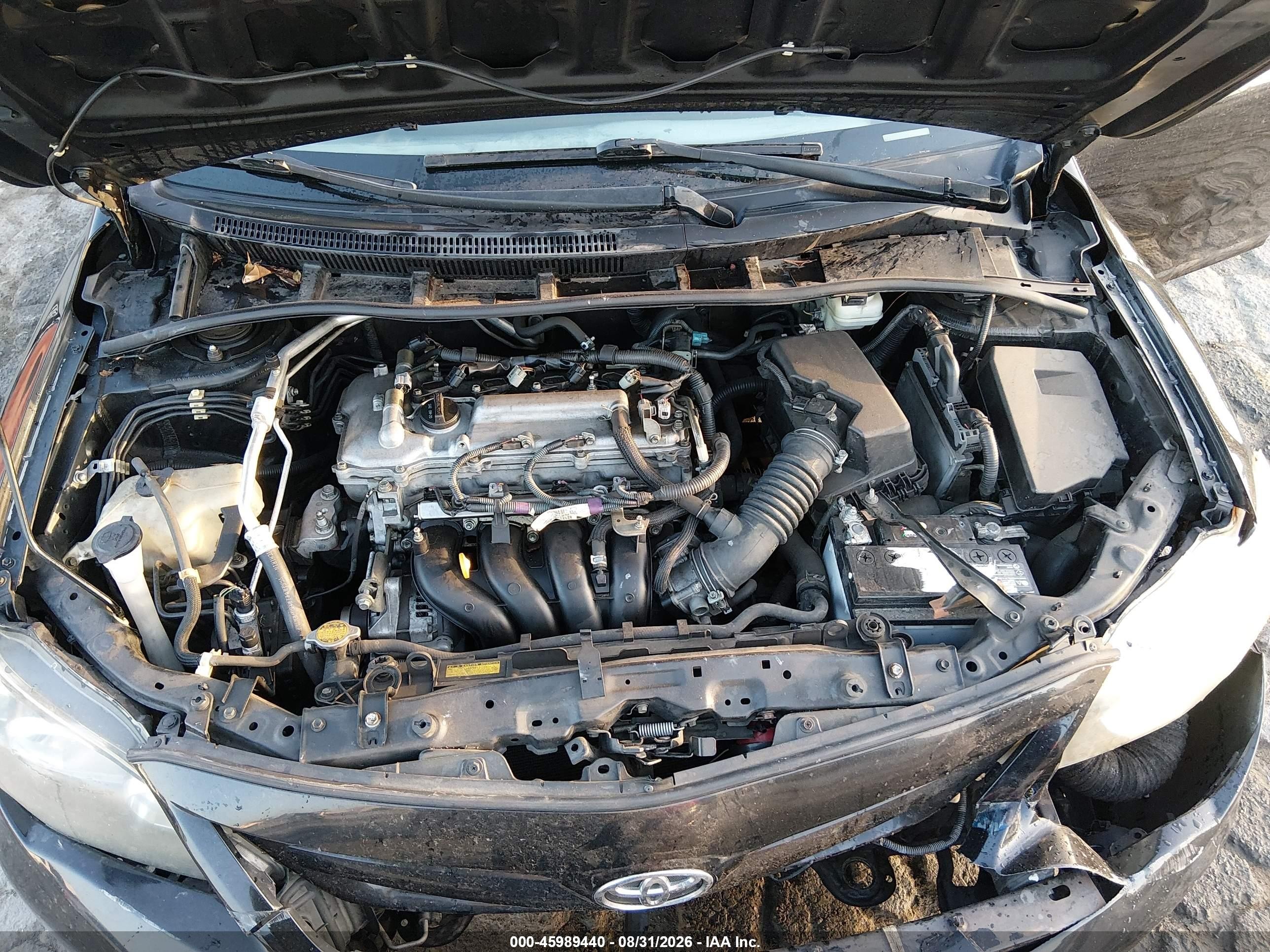 2013 Toyota Corolla S Черный vin: 5YFBU4EE8DP101064