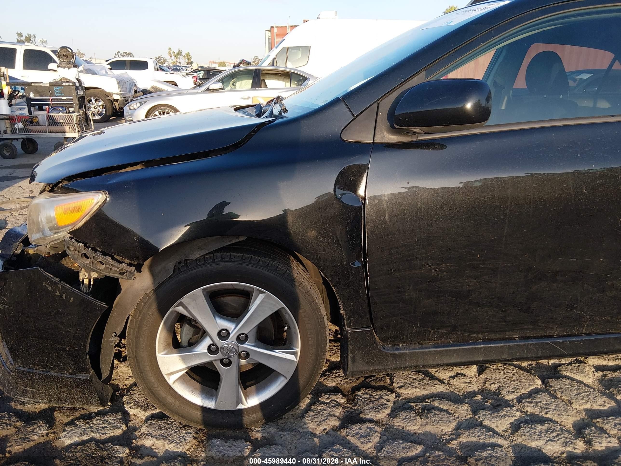2013 Toyota Corolla S Черный vin: 5YFBU4EE8DP101064