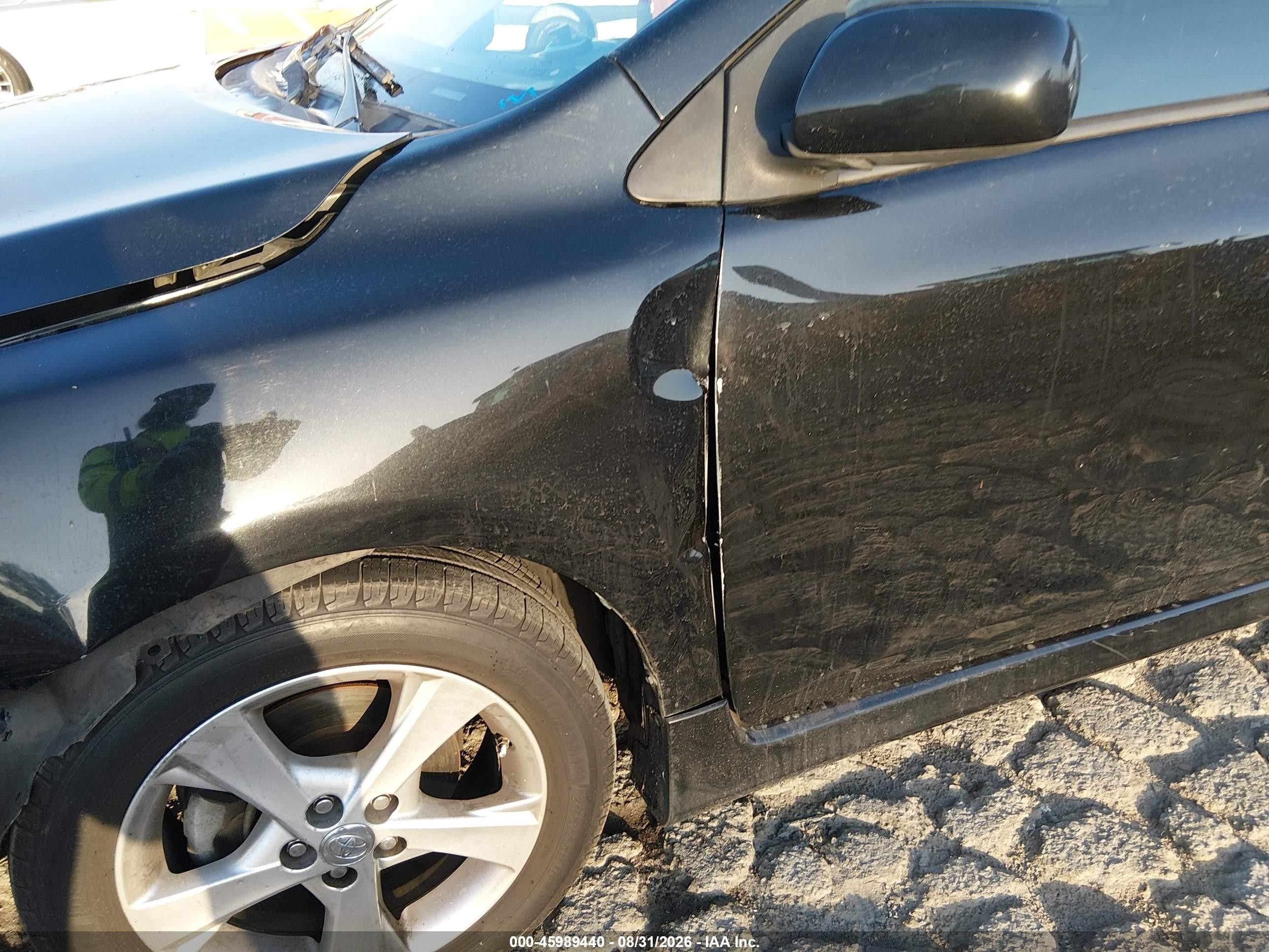 2013 Toyota Corolla S Черный vin: 5YFBU4EE8DP101064