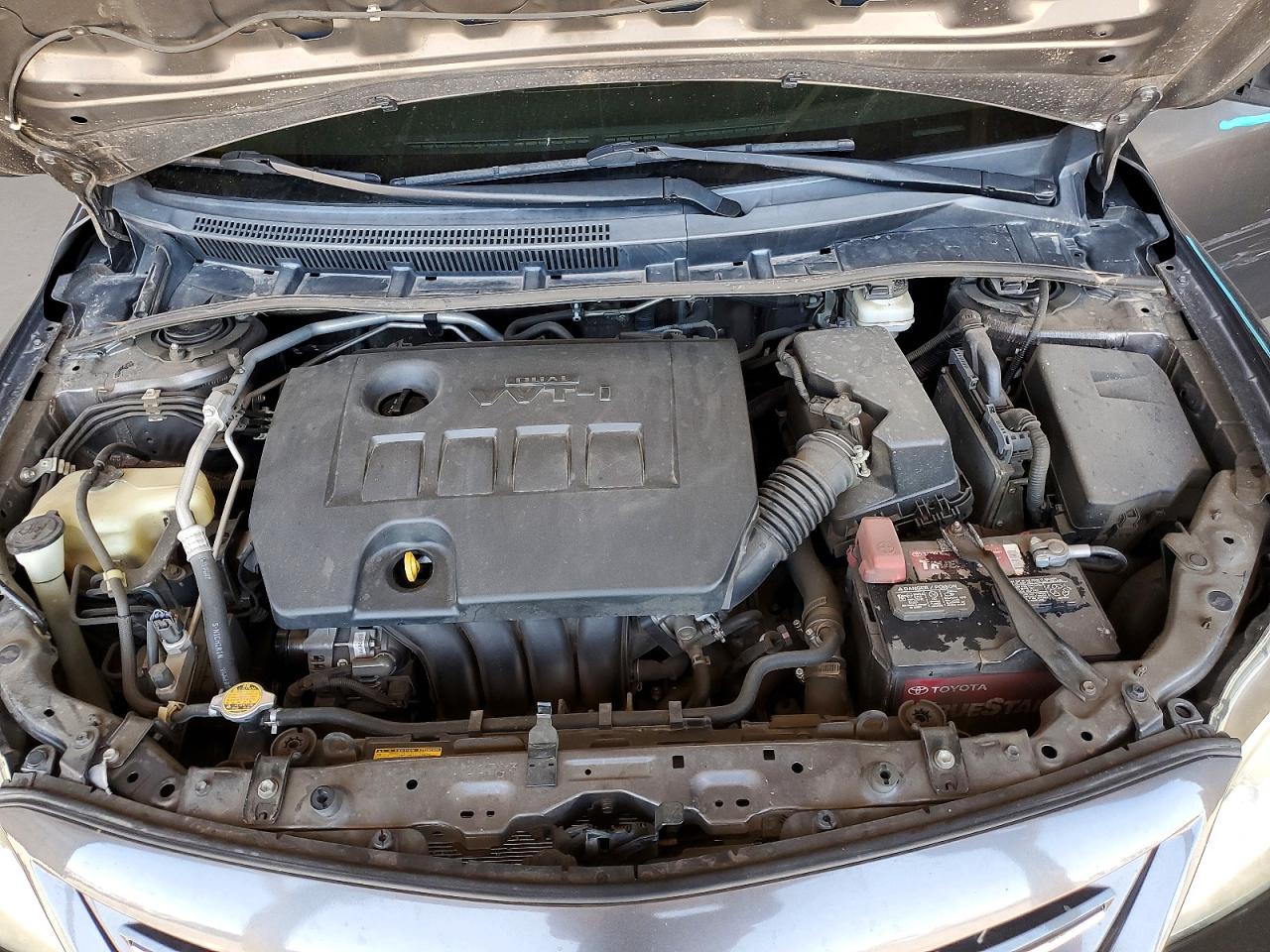 2013 Toyota Corolla Le Gray vin: 5YFBU4EE8DP102585