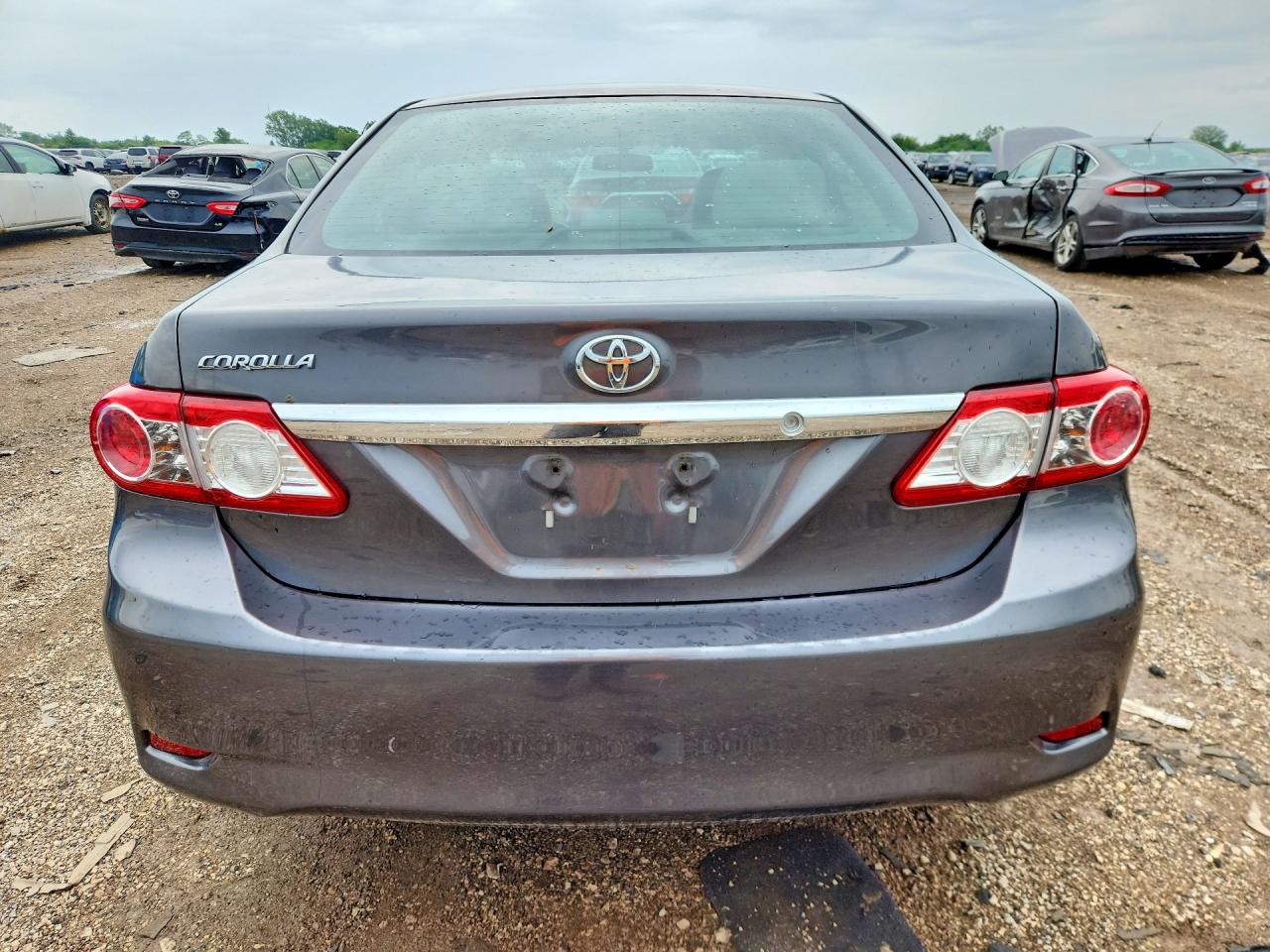 2013 Toyota Corolla L Gray vin: 5YFBU4EE8DP103753