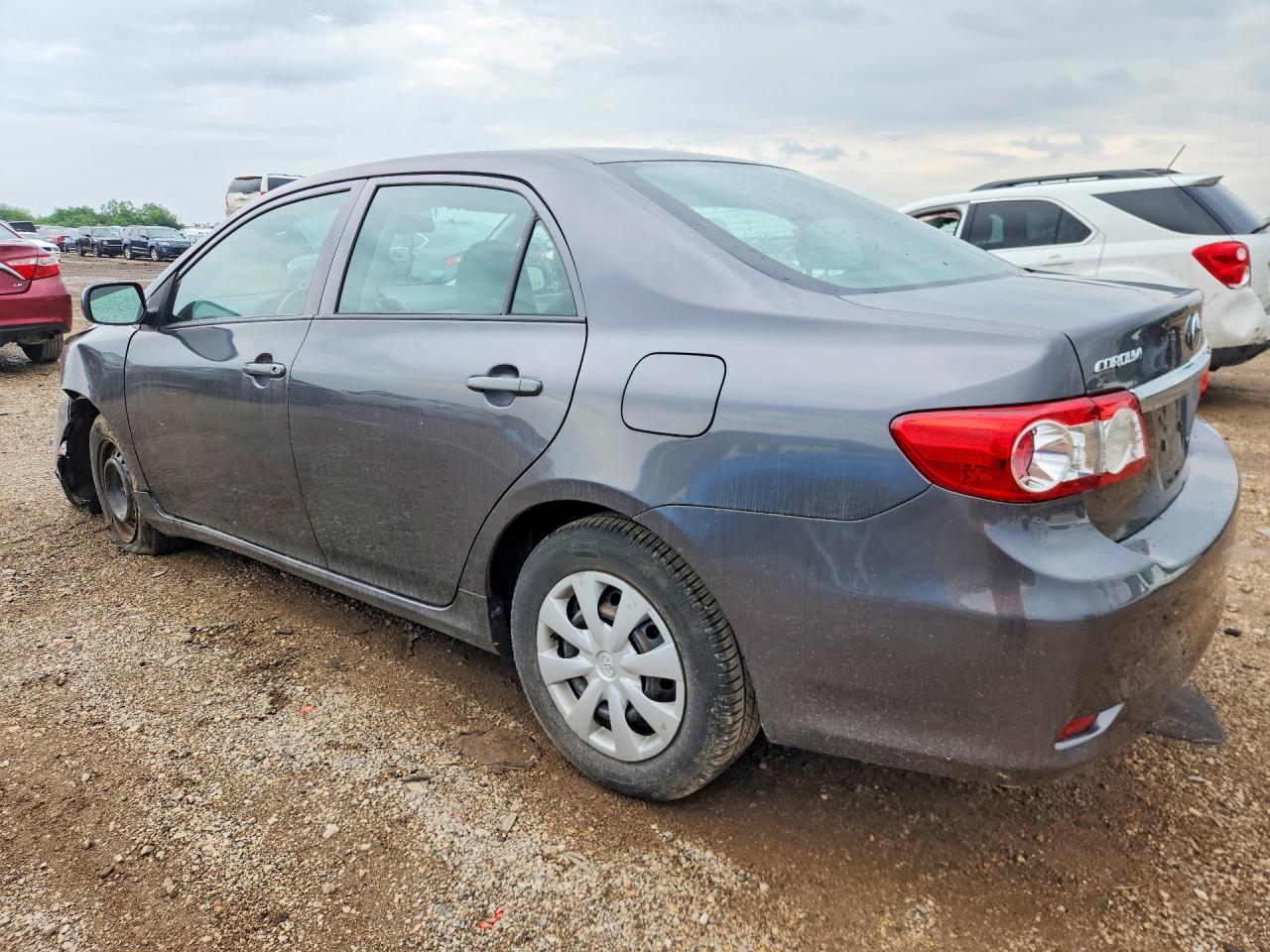 2013 Toyota Corolla L Gray vin: 5YFBU4EE8DP103753