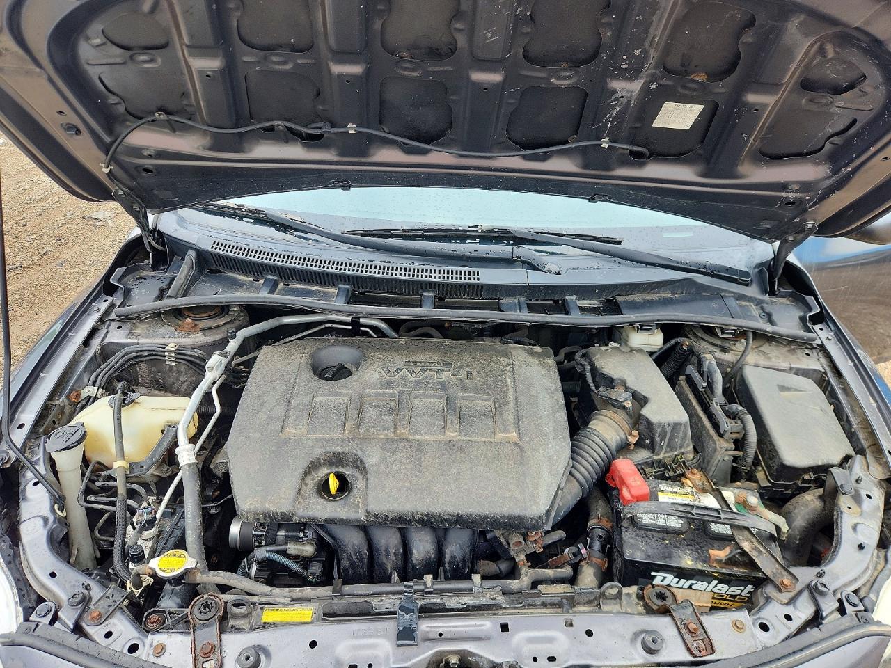2013 Toyota Corolla L Gray vin: 5YFBU4EE8DP103753