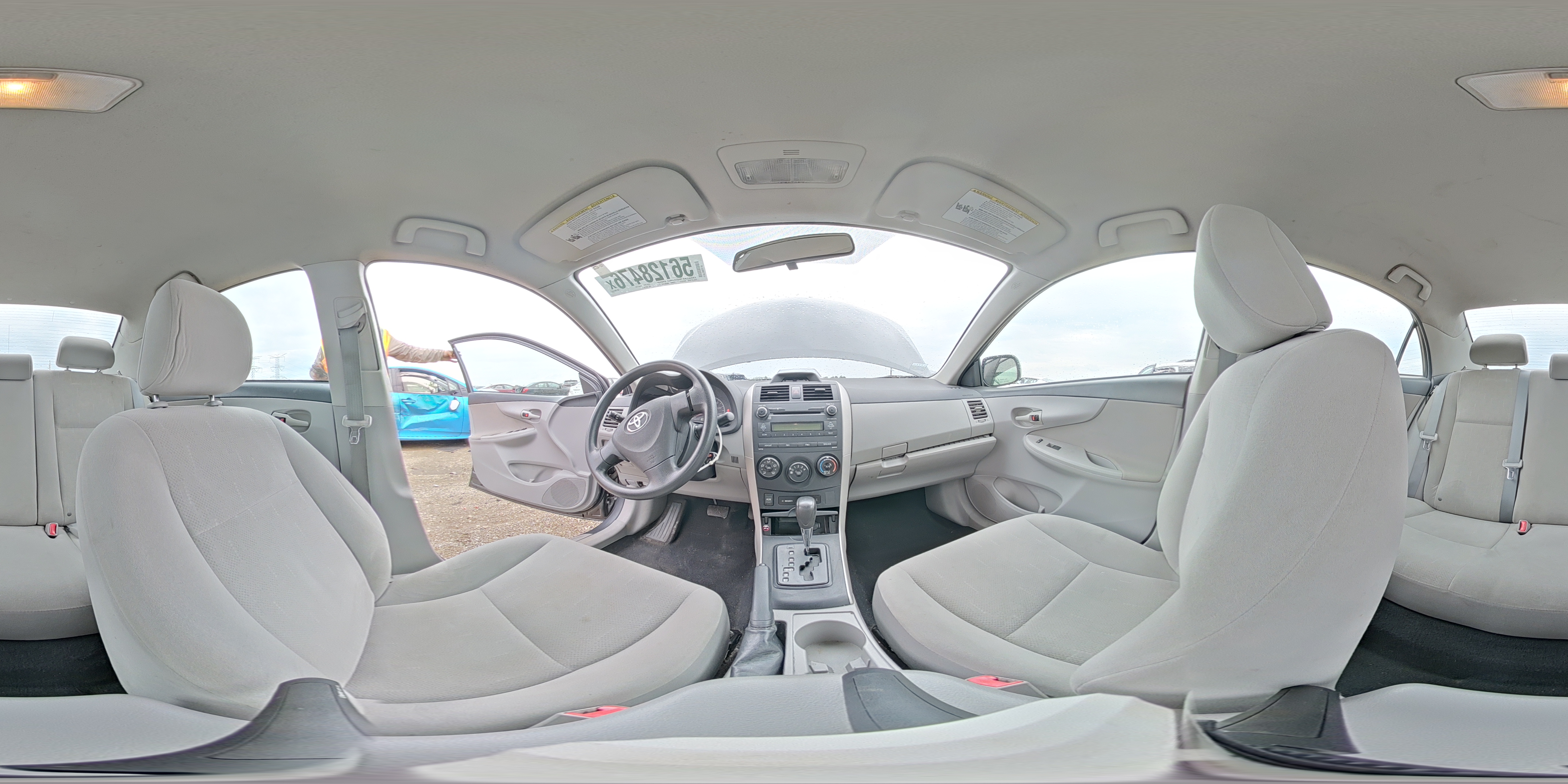 2013 Toyota Corolla L Gray vin: 5YFBU4EE8DP103753