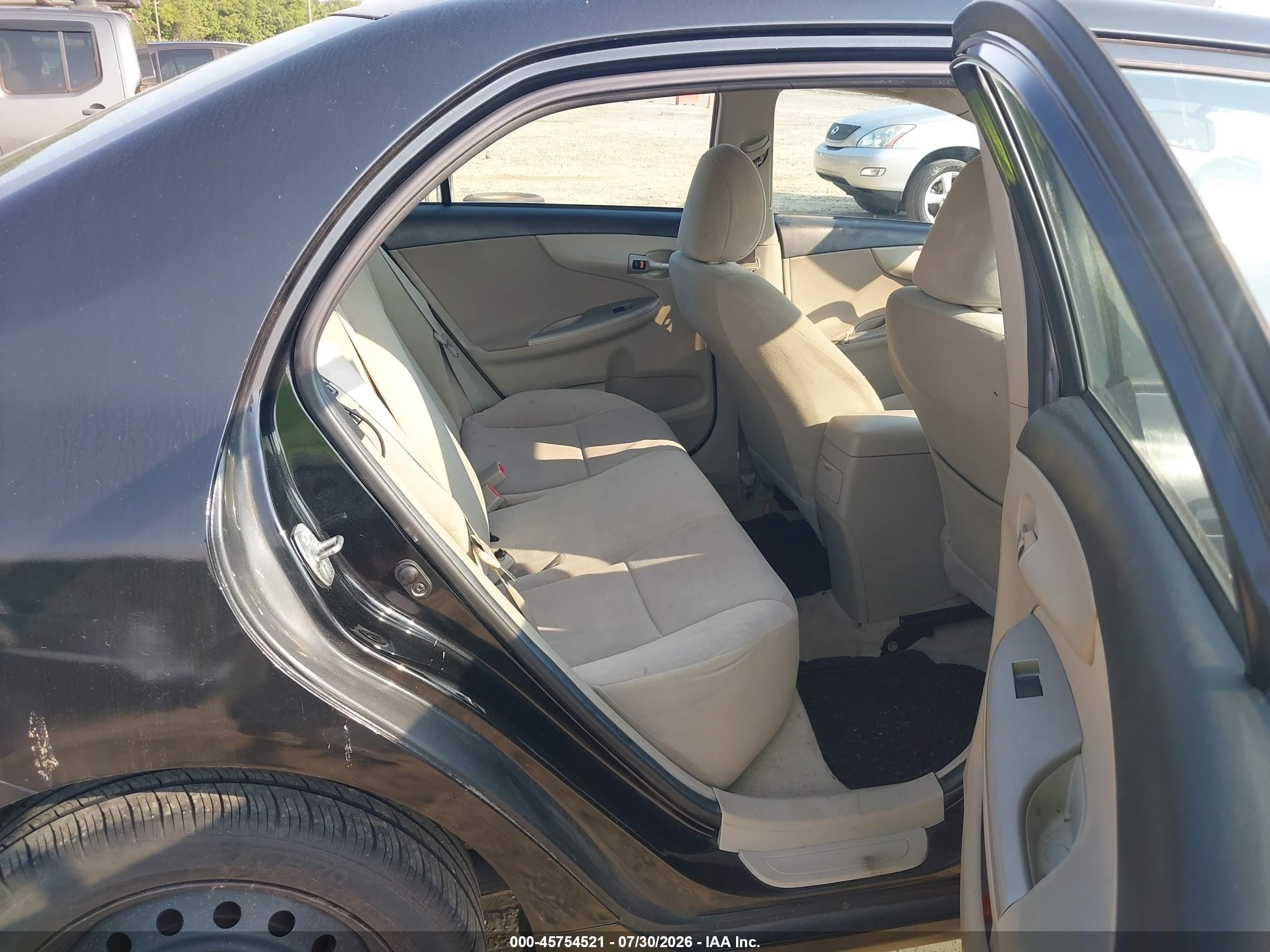 2013 Toyota Corolla Le Черный vin: 5YFBU4EE8DP104174