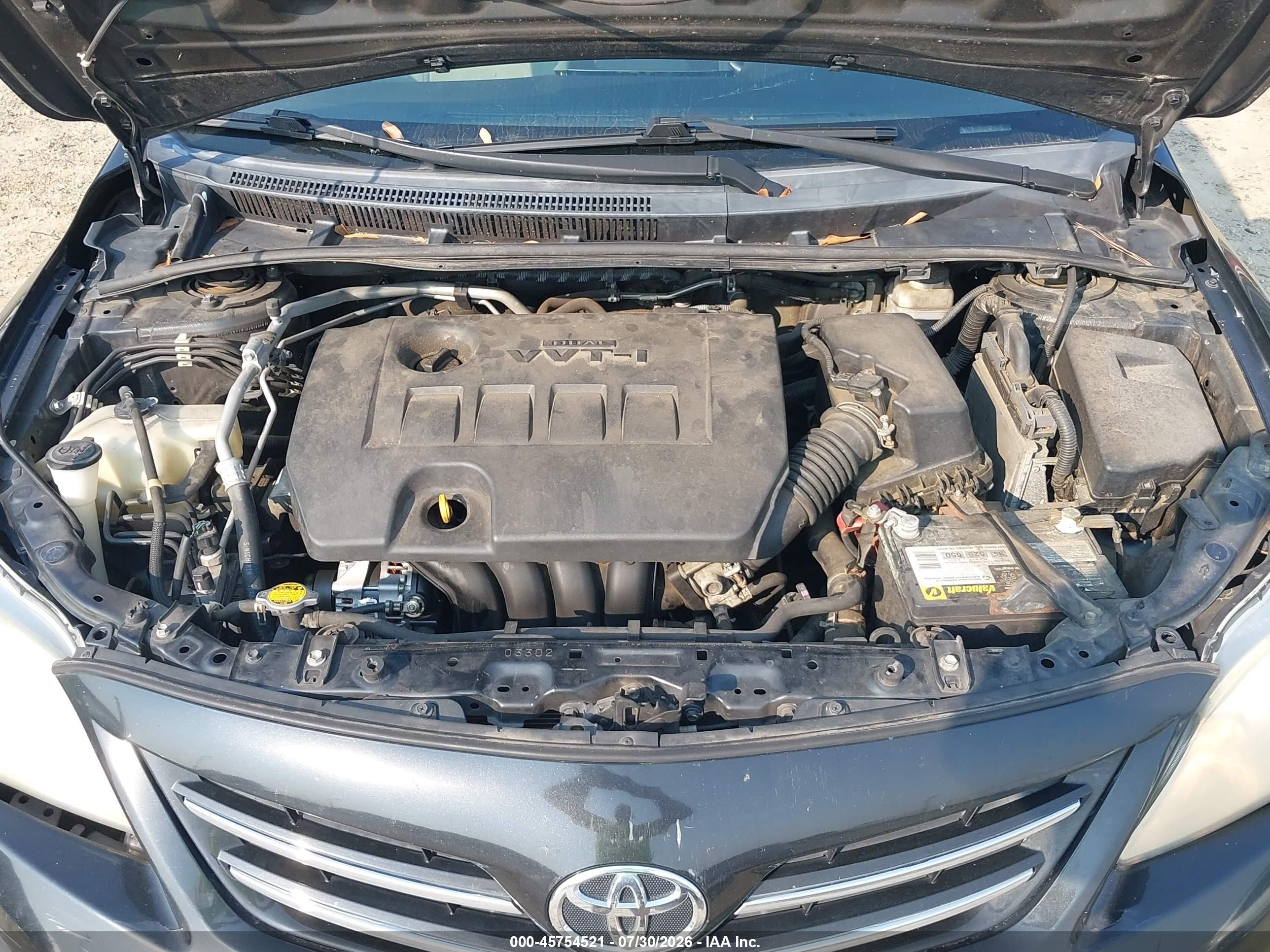 2013 Toyota Corolla Le Черный vin: 5YFBU4EE8DP104174