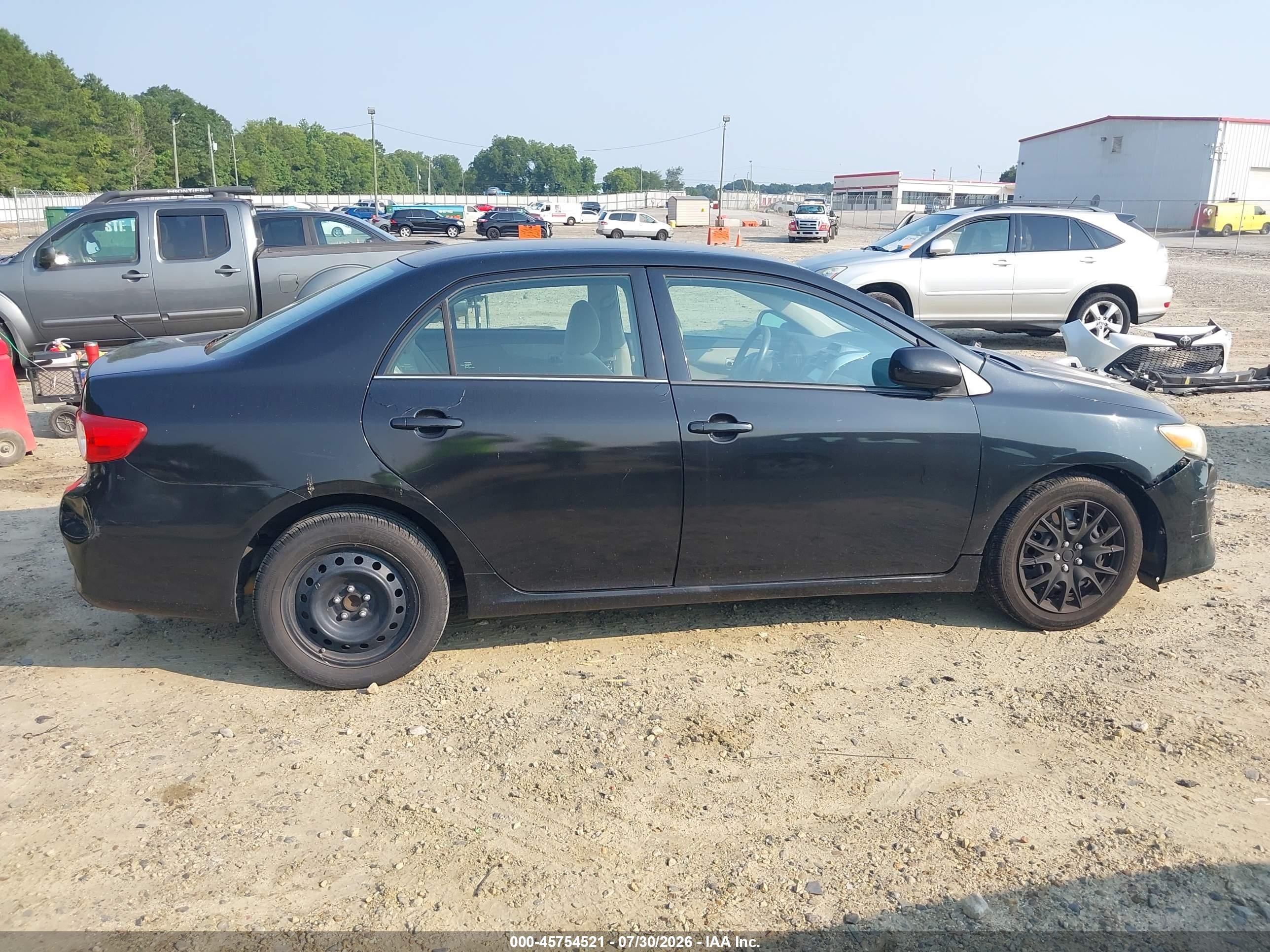 2013 Toyota Corolla Le Черный vin: 5YFBU4EE8DP104174