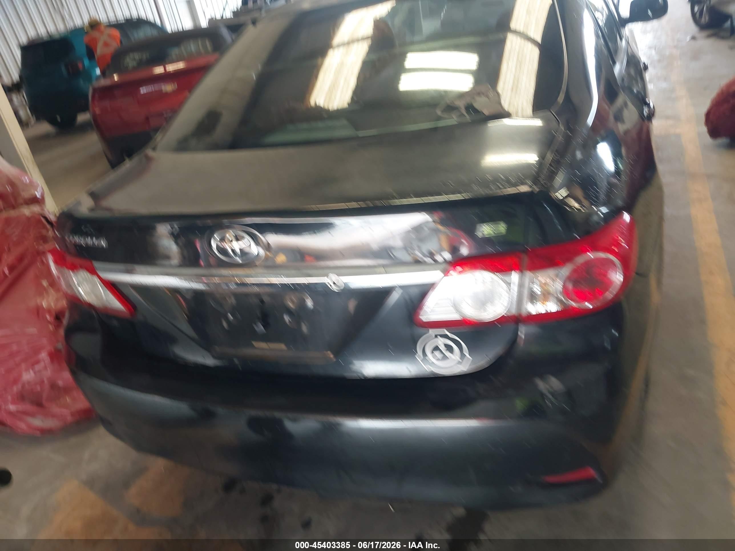 2013 Toyota Corolla Le Черный vin: 5YFBU4EE8DP114042