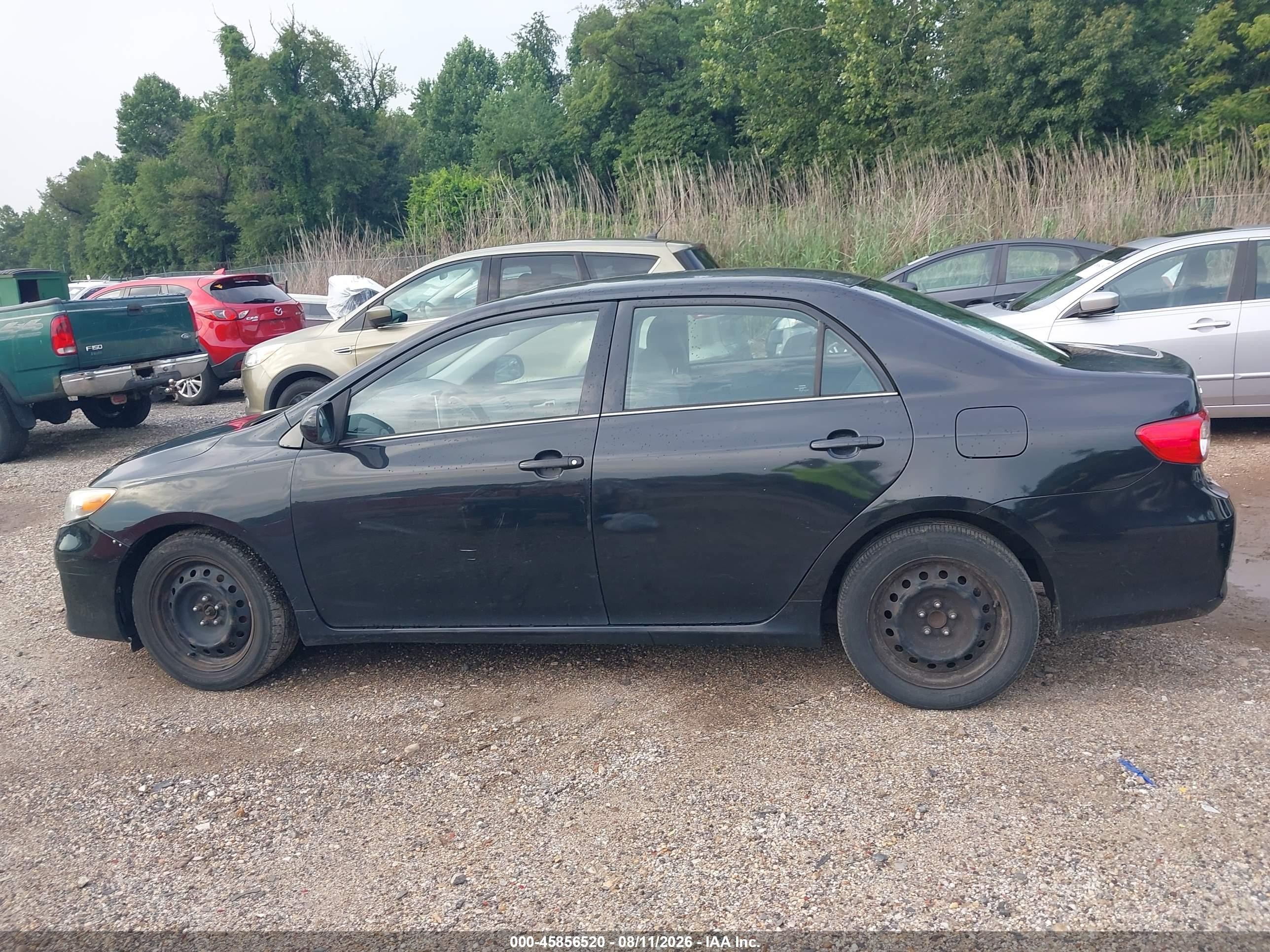 2013 Toyota Corolla Le Black vin: 5YFBU4EE8DP115353