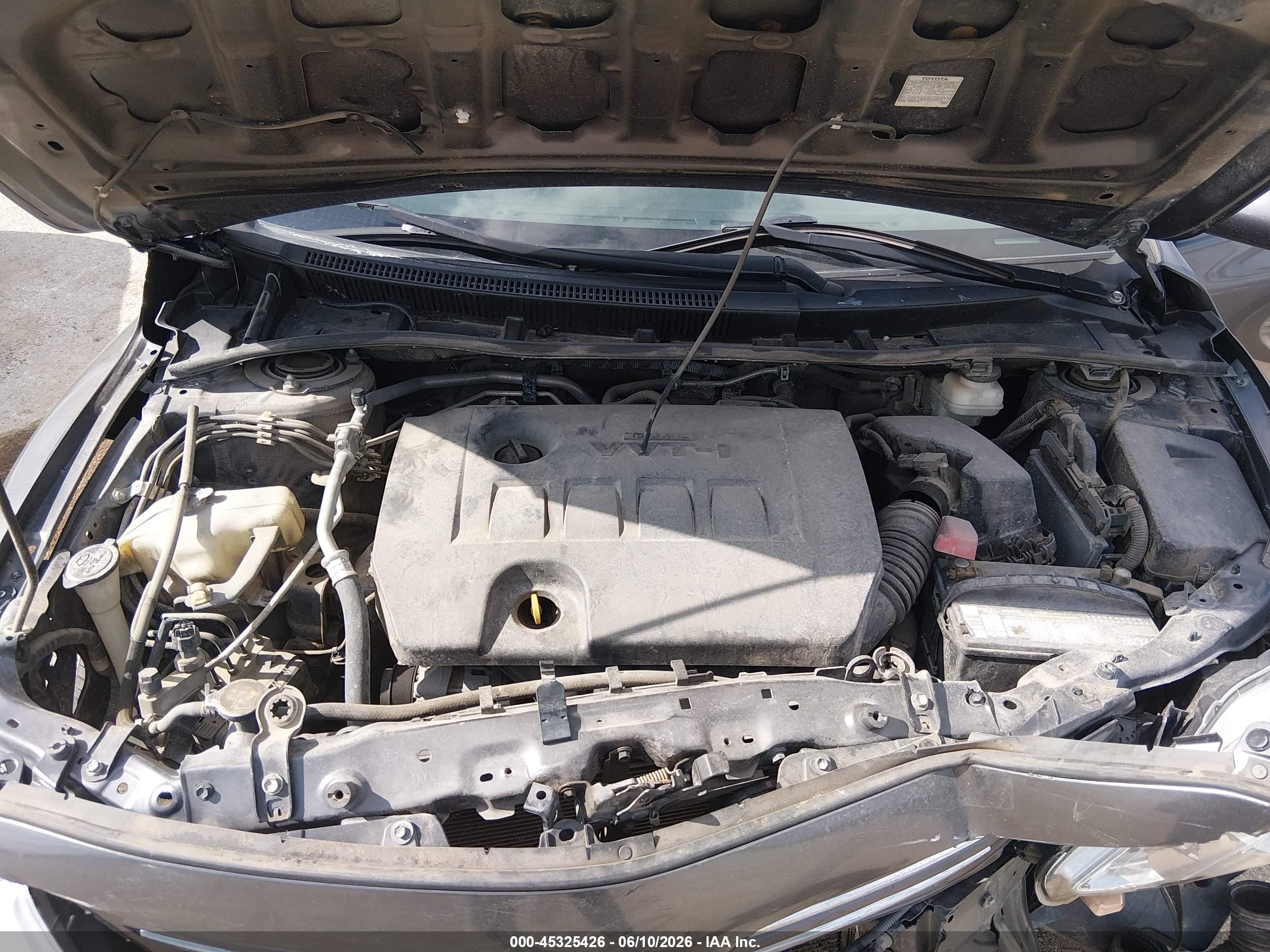 2013 Toyota Corolla Le Gray vin: 5YFBU4EE8DP125381