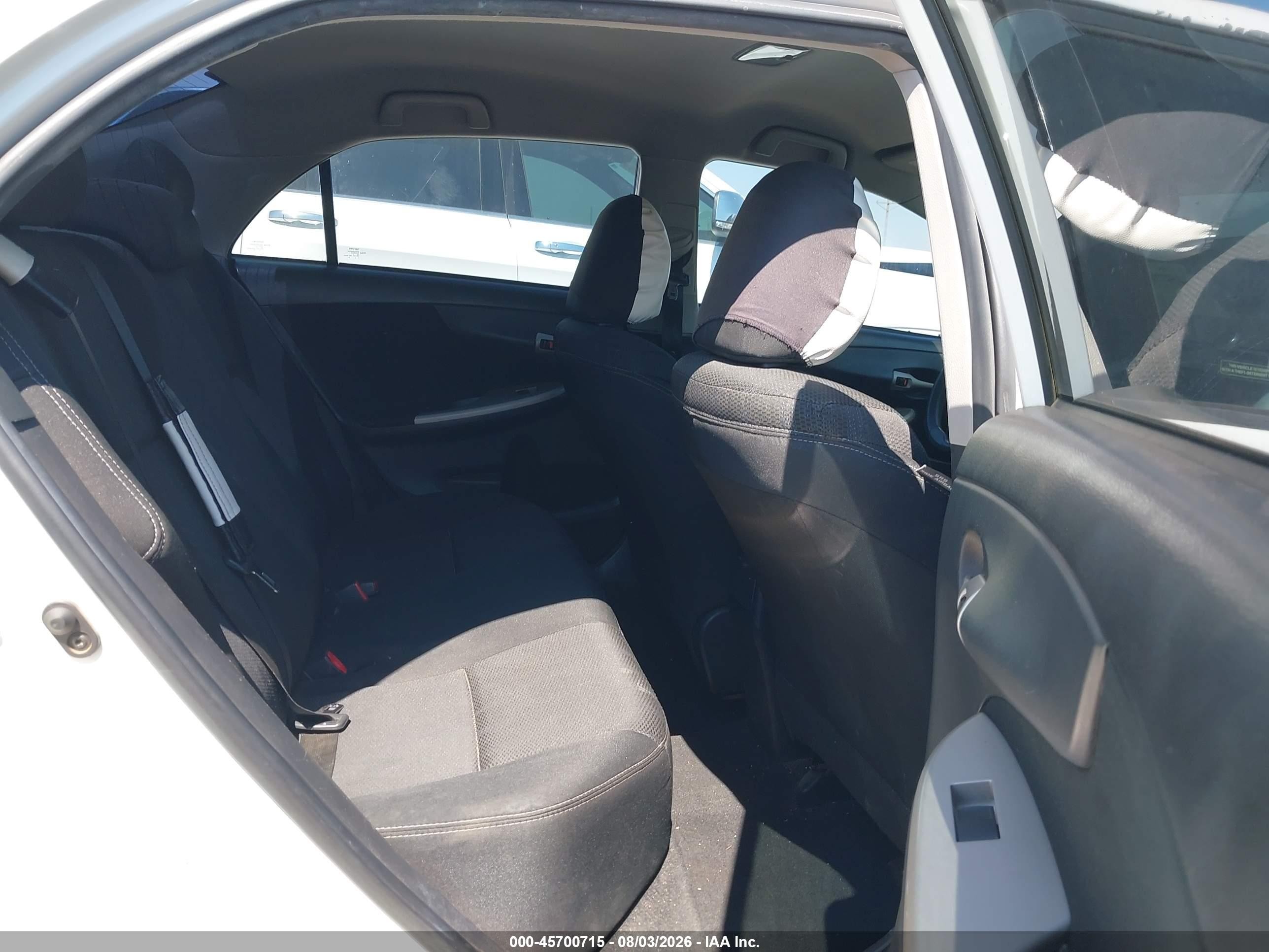 2013 Toyota Corolla S White vin: 5YFBU4EE8DP125722
