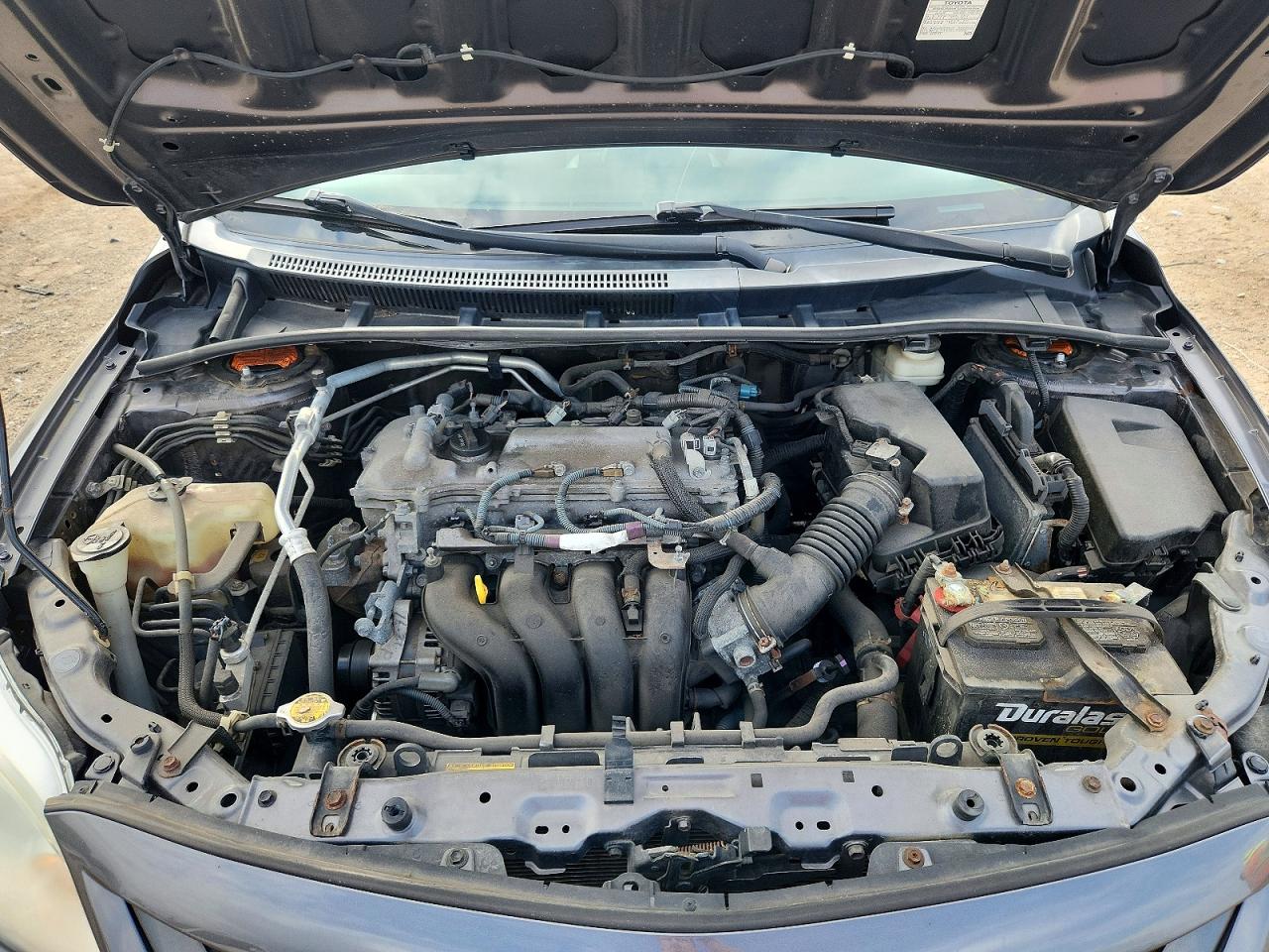 2013 Toyota Corolla L Gray vin: 5YFBU4EE8DP125851