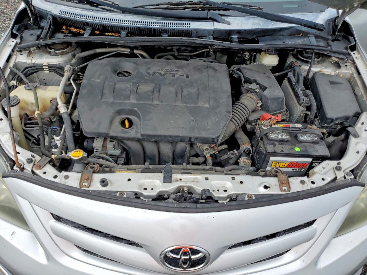 2013 Toyota Corolla S Silver vin: 5YFBU4EE8DP132041