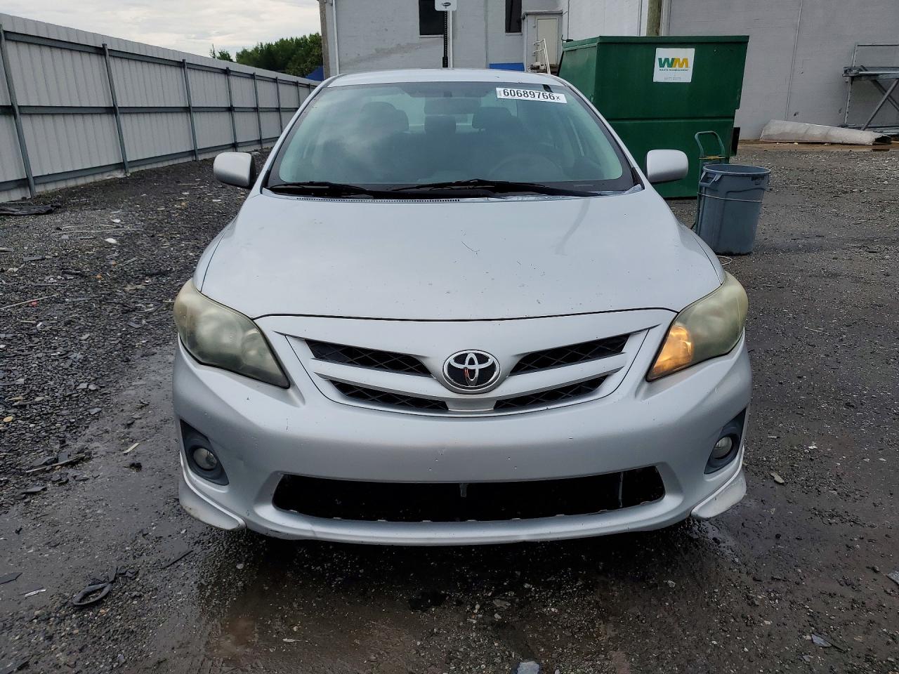 2013 Toyota Corolla S Silver vin: 5YFBU4EE8DP132041