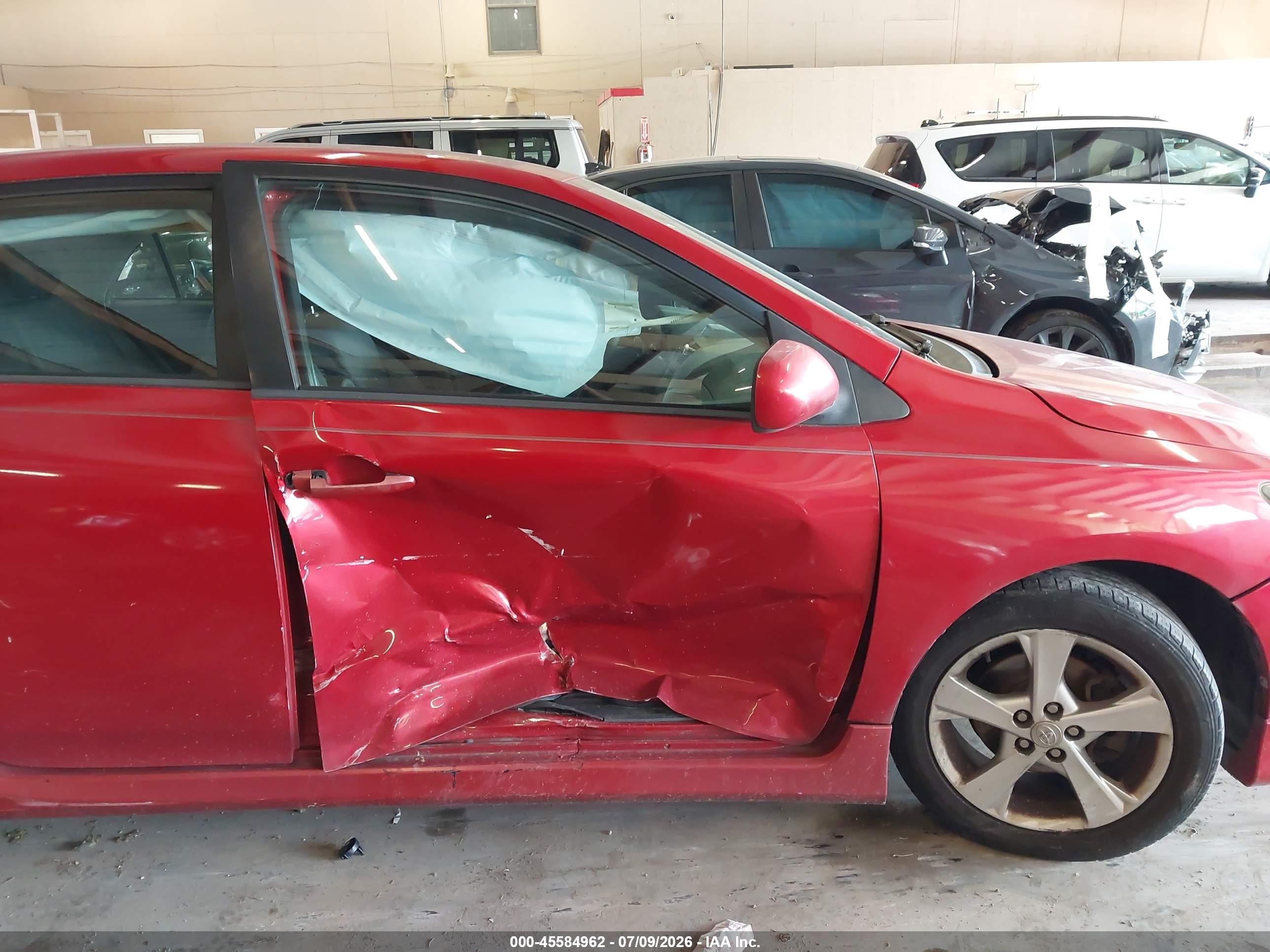 2013 Toyota Corolla S Red vin: 5YFBU4EE8DP134520