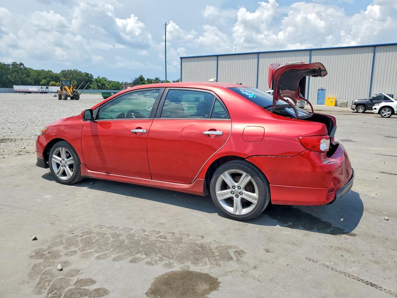 2013 Toyota Corolla S Burgundy vin: 5YFBU4EE8DP140432