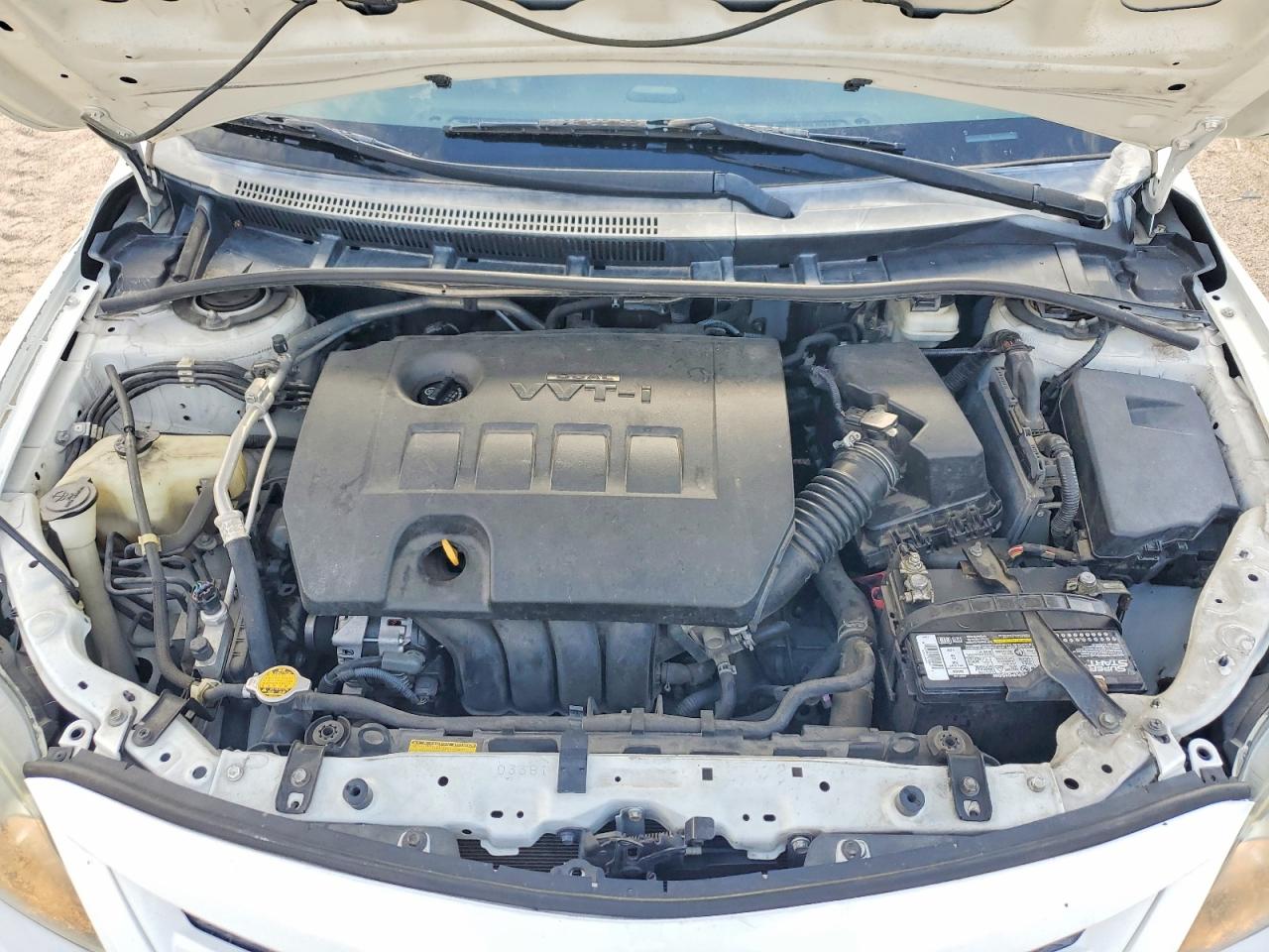 2013 Toyota Corolla S Белый vin: 5YFBU4EE8DP154248