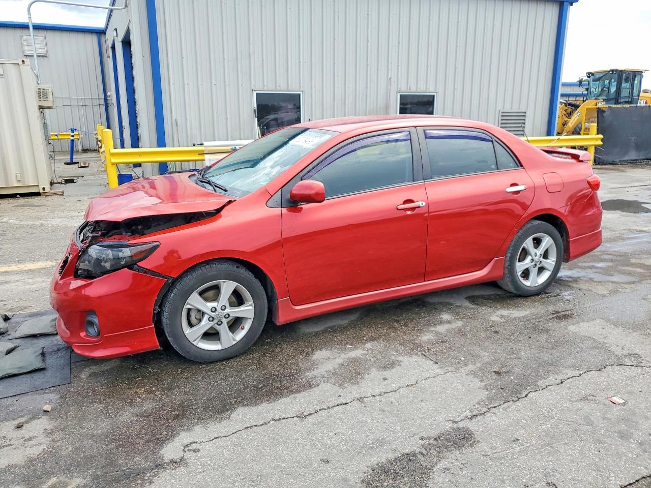 2013 Toyota Corolla S Red vin: 5YFBU4EE8DP156503