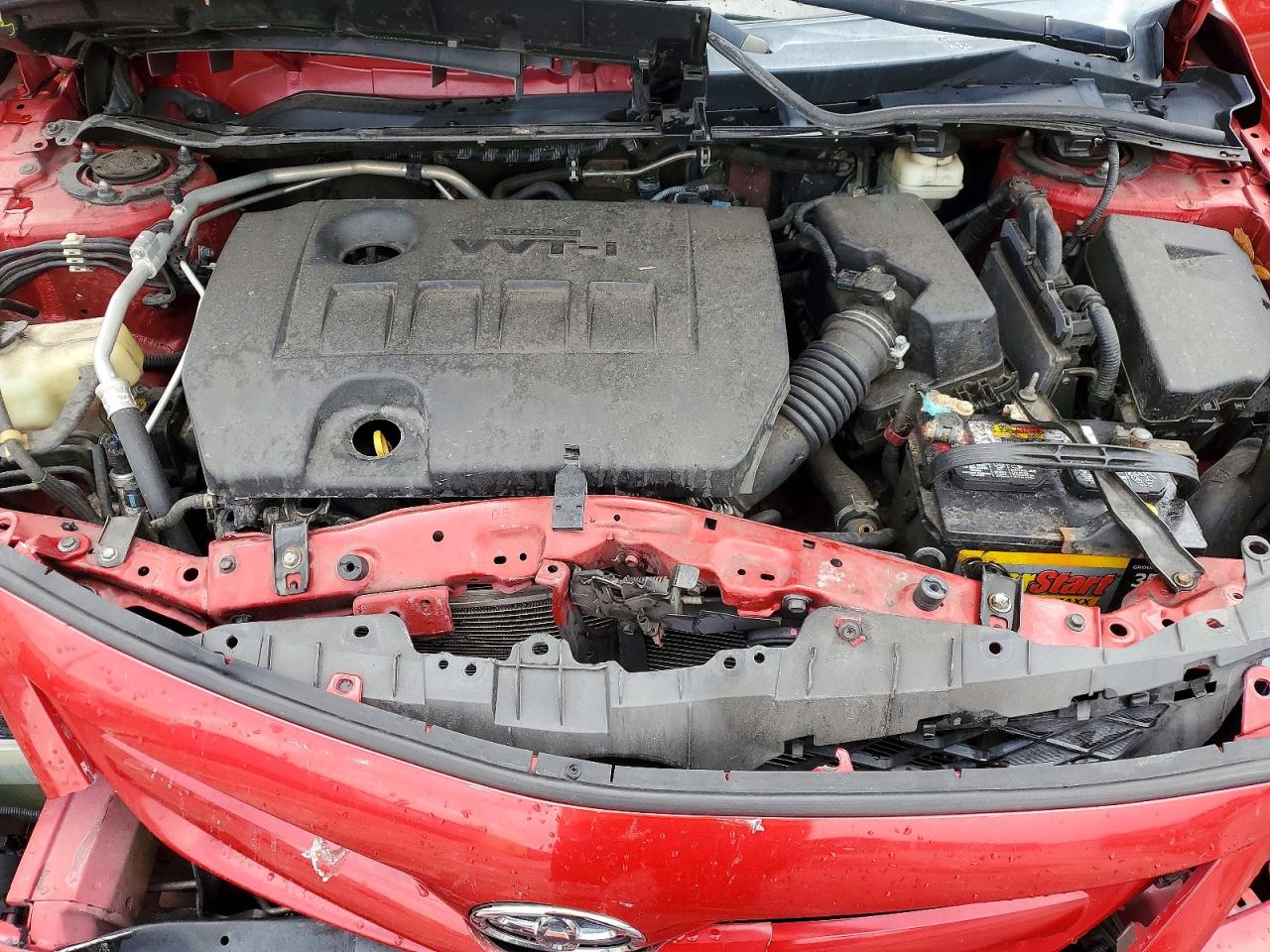 2013 Toyota Corolla S Red vin: 5YFBU4EE8DP156503