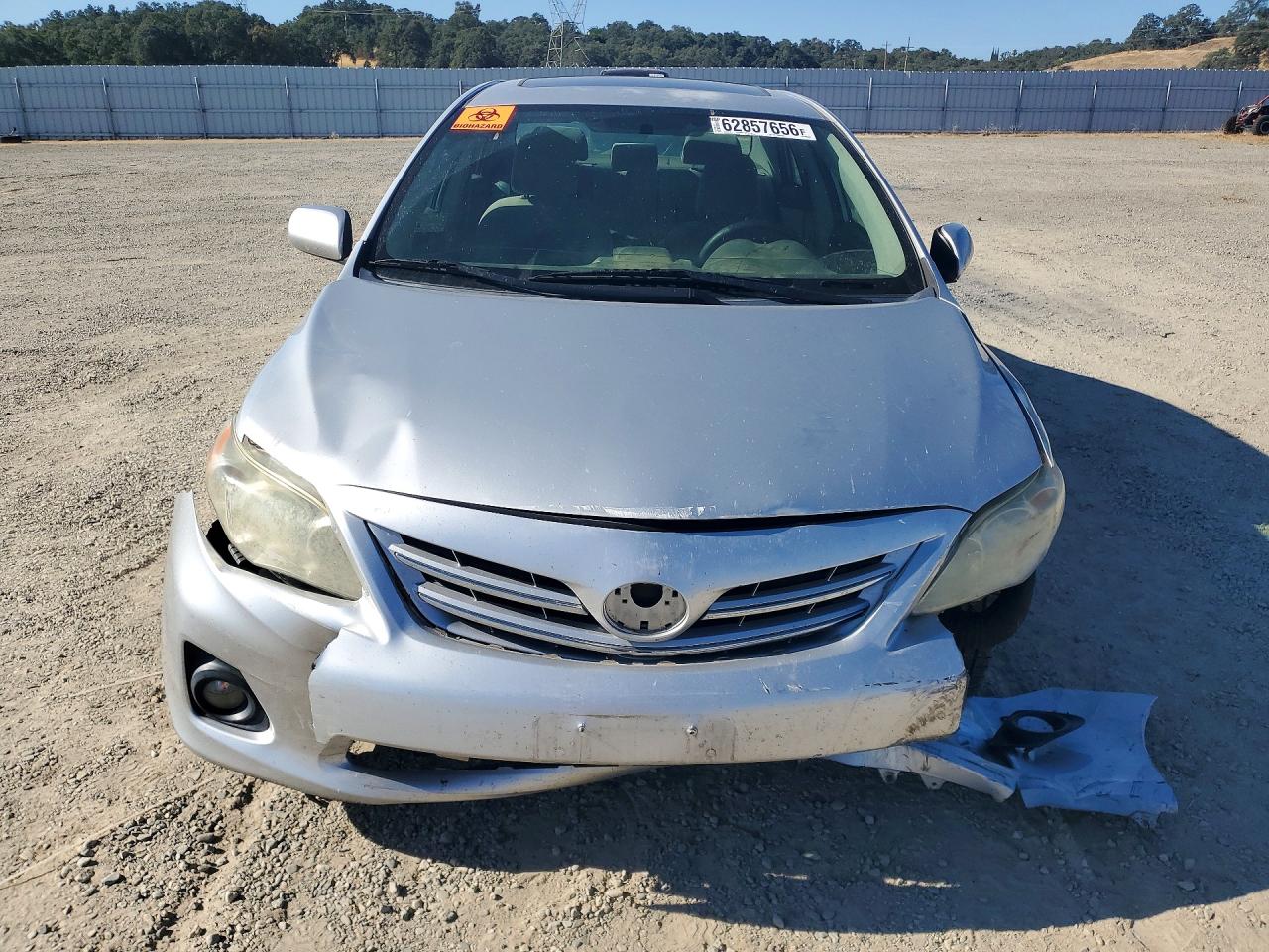 2013 Toyota Corolla Le Silver vin: 5YFBU4EE8DP182440