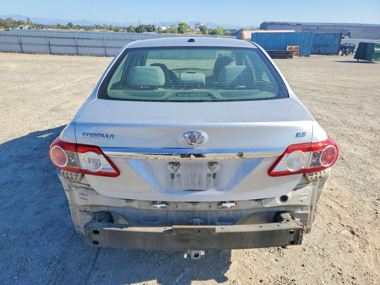 2013 Toyota Corolla Le Silver vin: 5YFBU4EE8DP182440