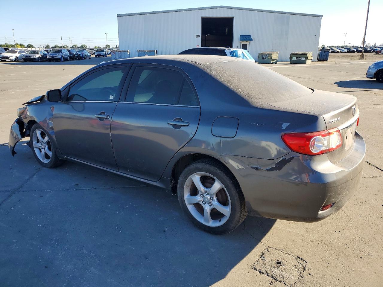 2013 Toyota Corolla Le Gray vin: 5YFBU4EE8DP183247