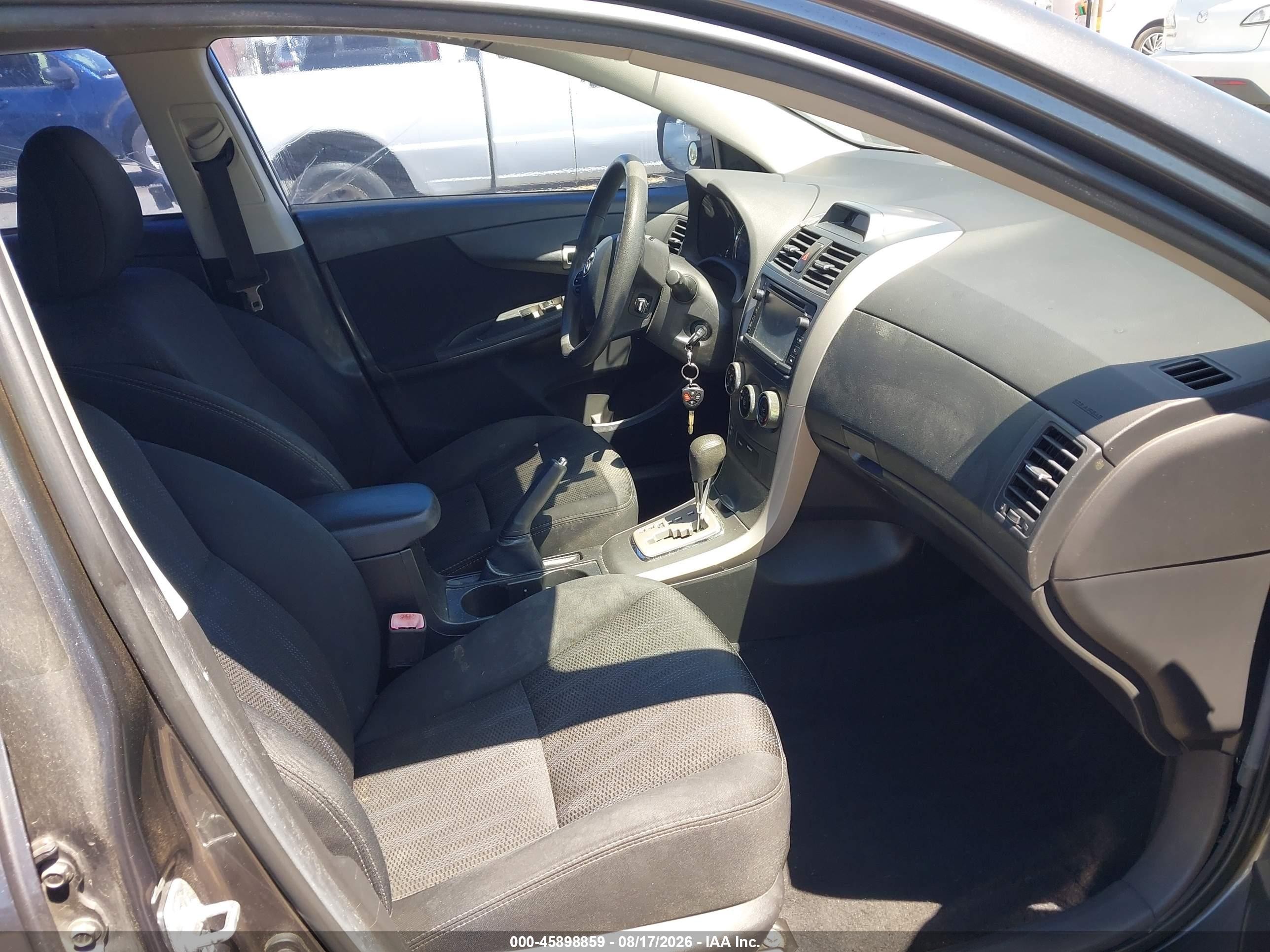 2013 Toyota Corolla S Gray vin: 5YFBU4EE8DP186780
