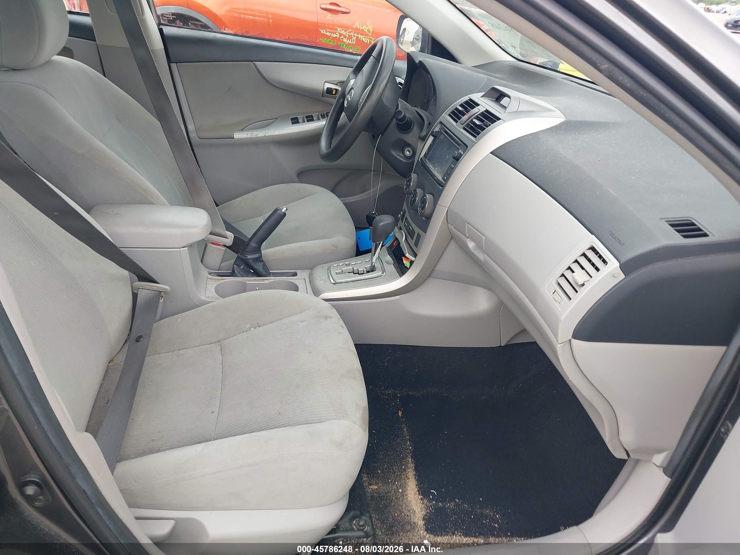 2013 Toyota Corolla Le Gray vin: 5YFBU4EE8DP193499