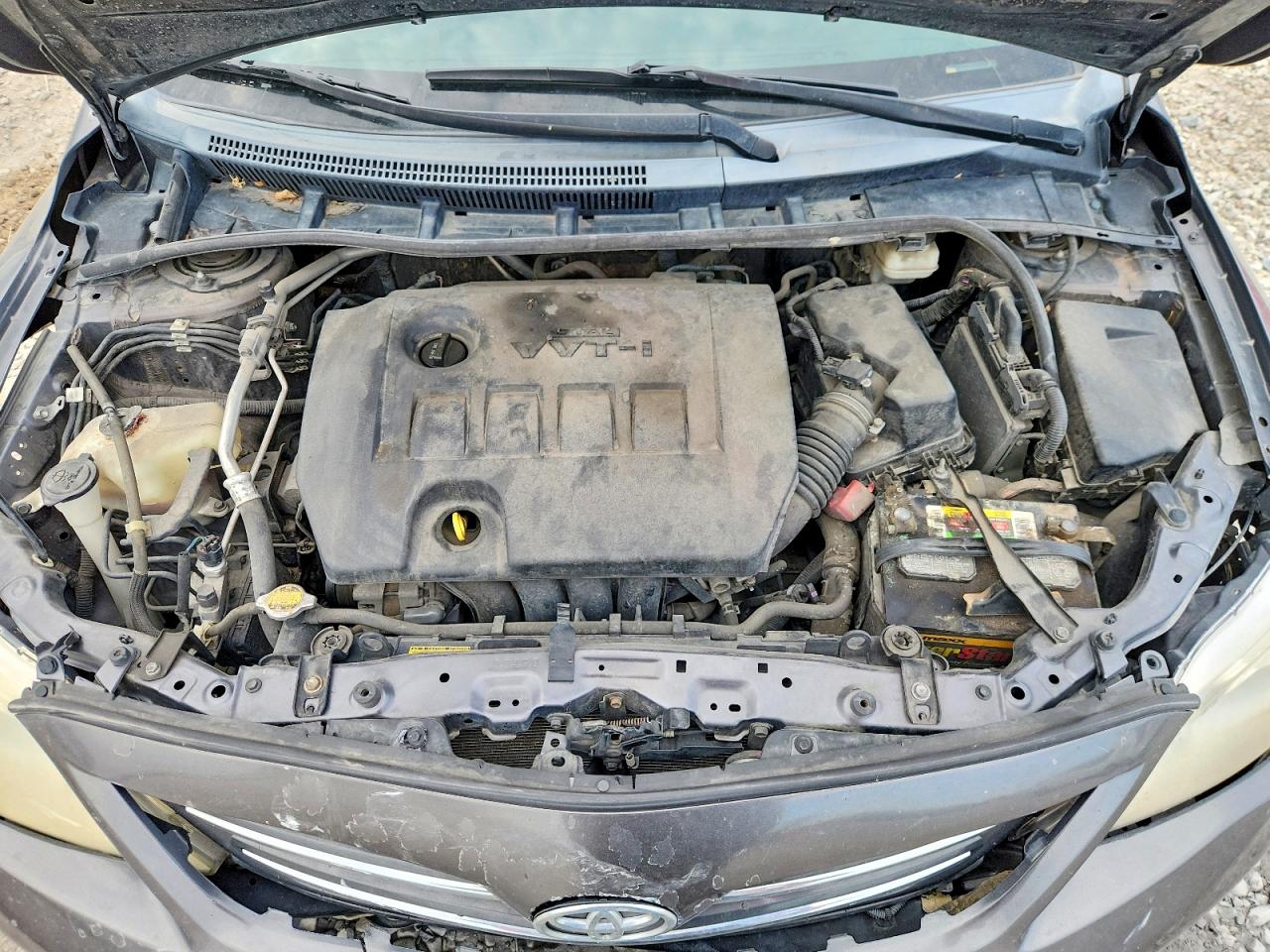 2013 Toyota Corolla Le Gray vin: 5YFBU4EE8DP201259