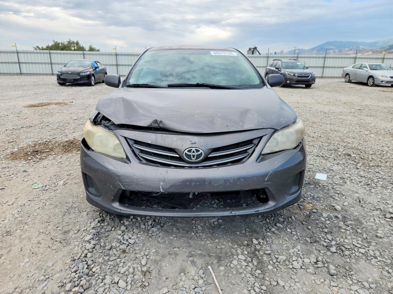 2013 Toyota Corolla Le Gray vin: 5YFBU4EE8DP201259