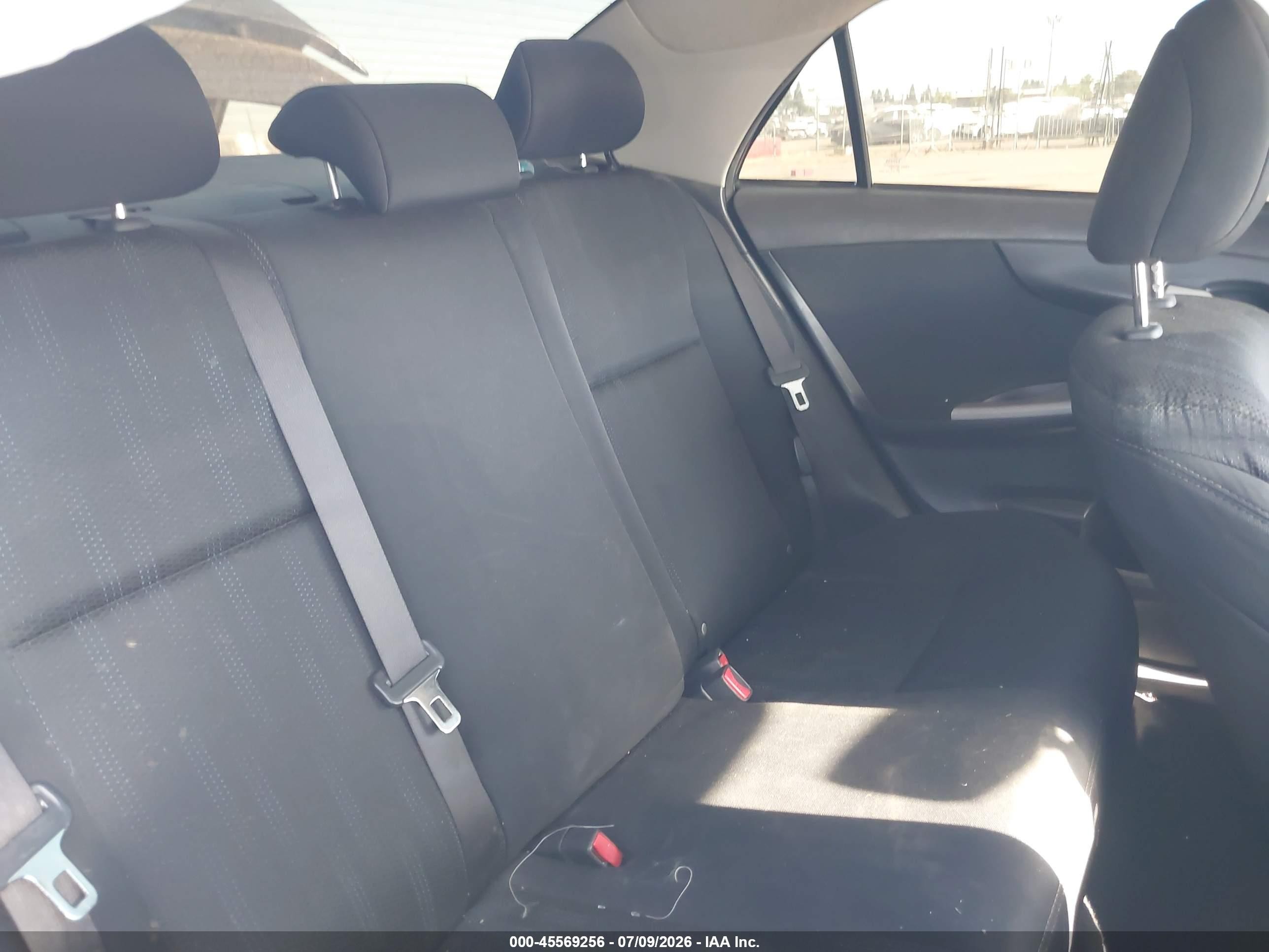 2013 Toyota Corolla S Gray vin: 5YFBU4EE8DP204923