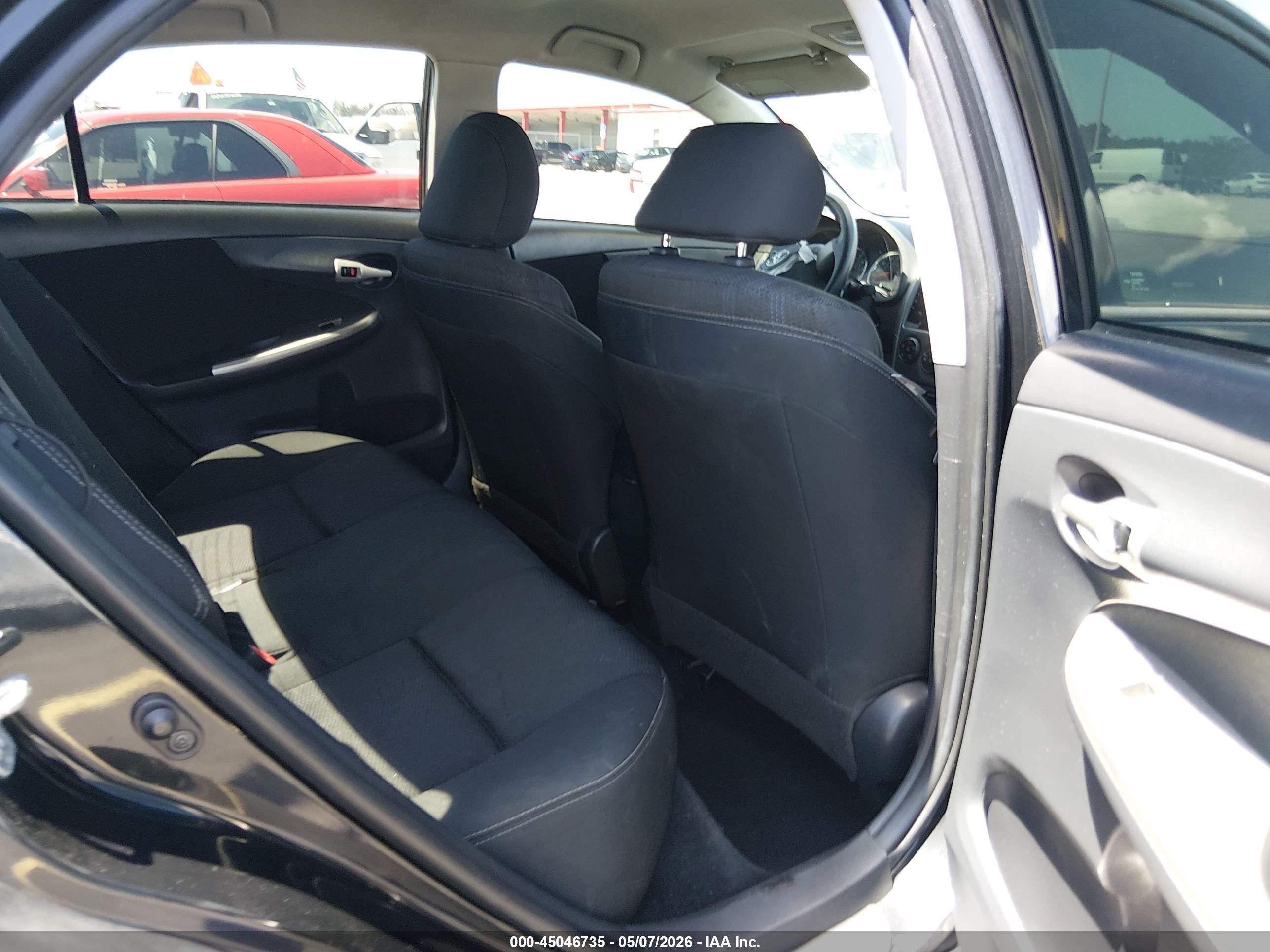 2013 Toyota Corolla S Black vin: 5YFBU4EE8DP218403