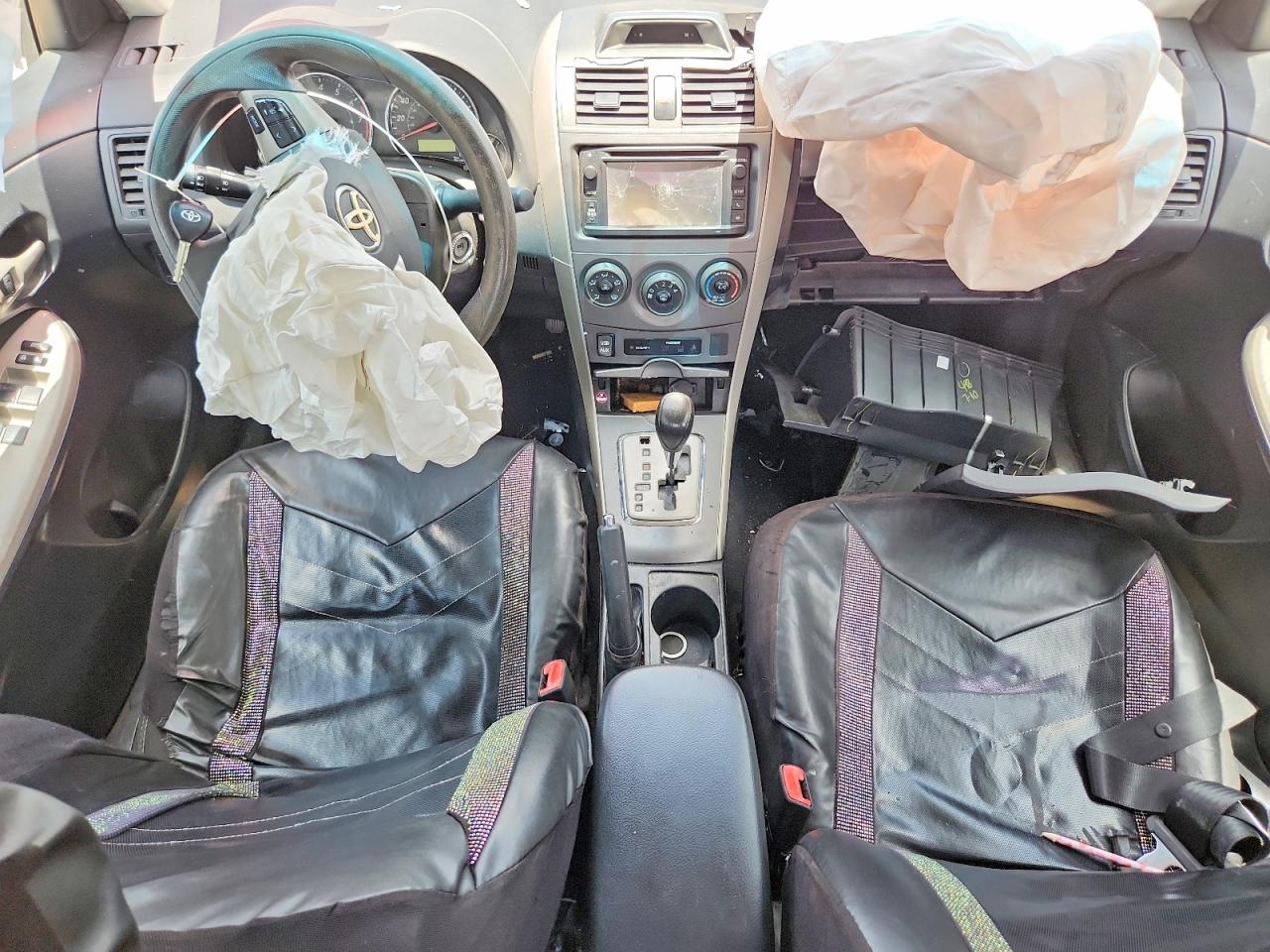 2013 Toyota Corolla Gray vin: 5YFBU4EE8DP224976