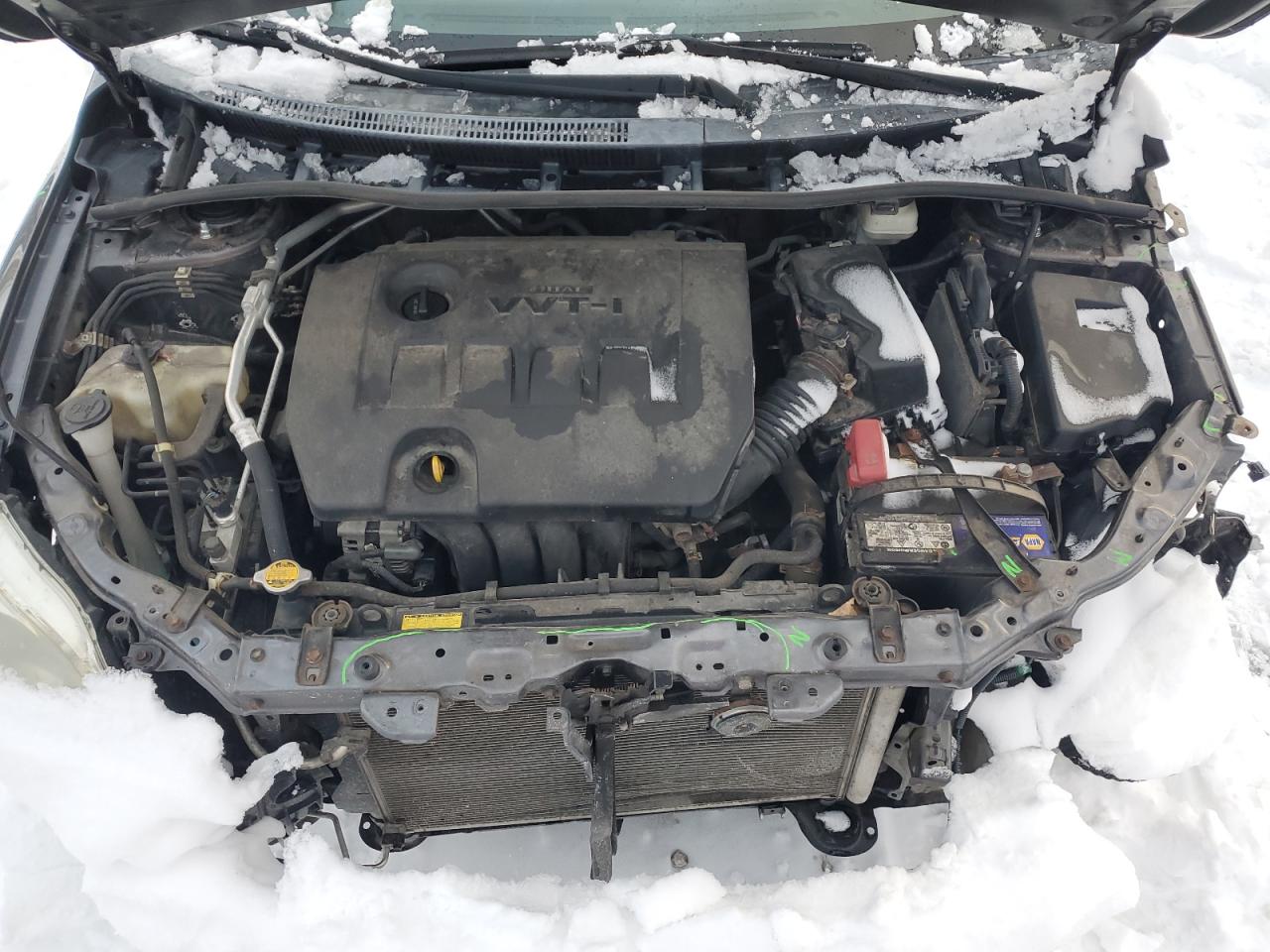 2012 Toyota Corolla Base Gray vin: 5YFBU4EE9CP005927