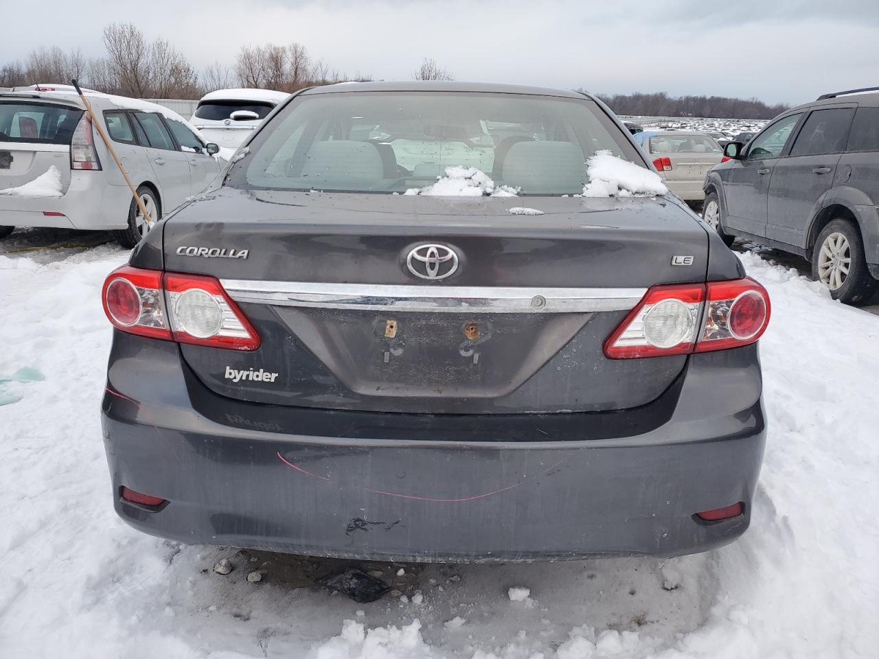 2012 Toyota Corolla Base Gray vin: 5YFBU4EE9CP005927