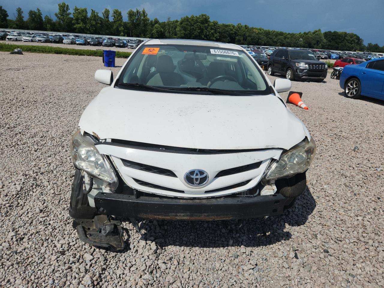 2012 Toyota Corolla Le White vin: 5YFBU4EE9CP008987