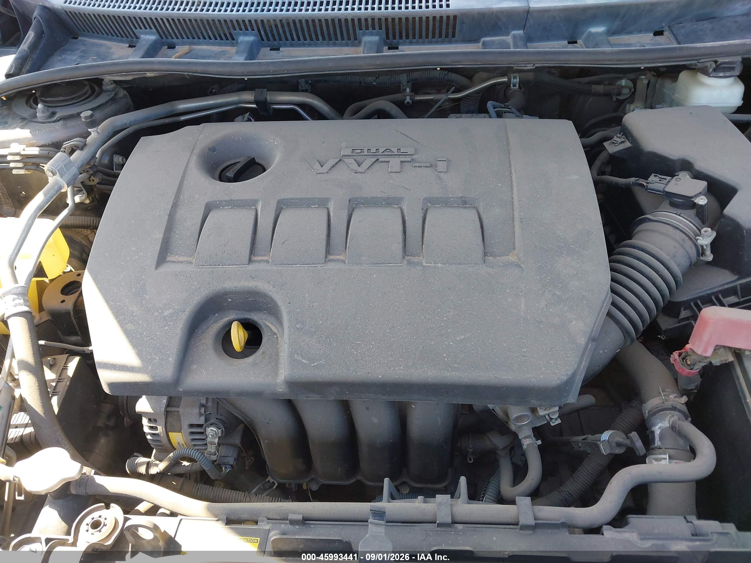2012 Toyota Corolla S/le Серый vin: 5YFBU4EE9CP009542