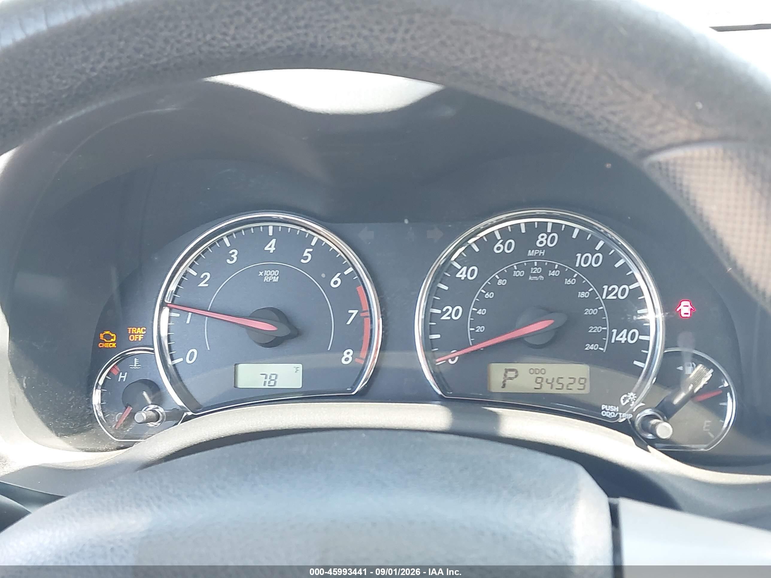 2012 Toyota Corolla S/le Серый vin: 5YFBU4EE9CP009542