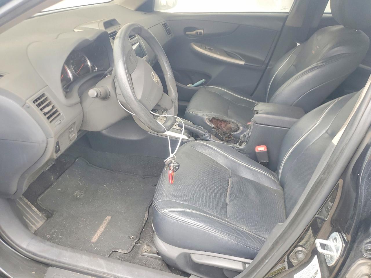 2012 Toyota Corolla S Black vin: 5YFBU4EE9CP011615