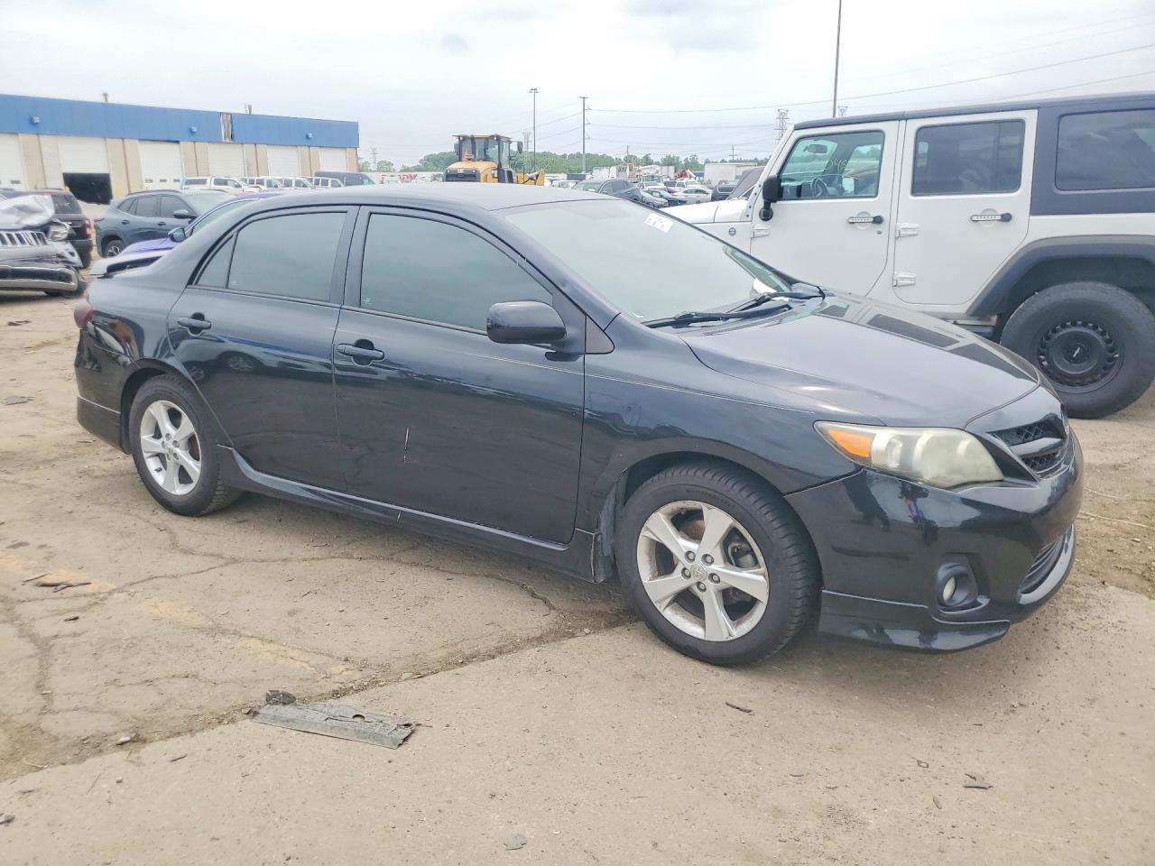 2012 Toyota Corolla S Black vin: 5YFBU4EE9CP011615