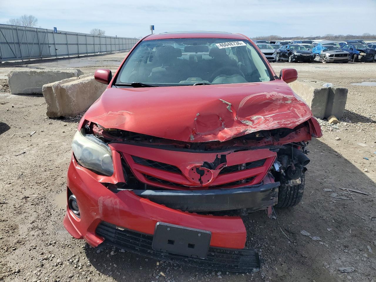 2012 Toyota Corolla S Maroon vin: 5YFBU4EE9CP016085