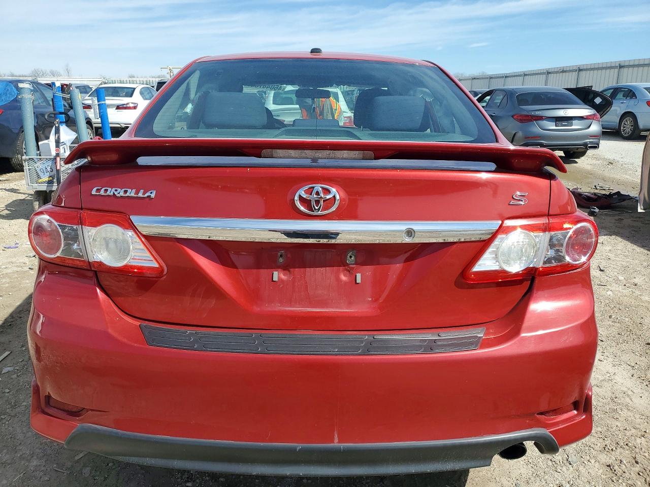 2012 Toyota Corolla S Maroon vin: 5YFBU4EE9CP016085