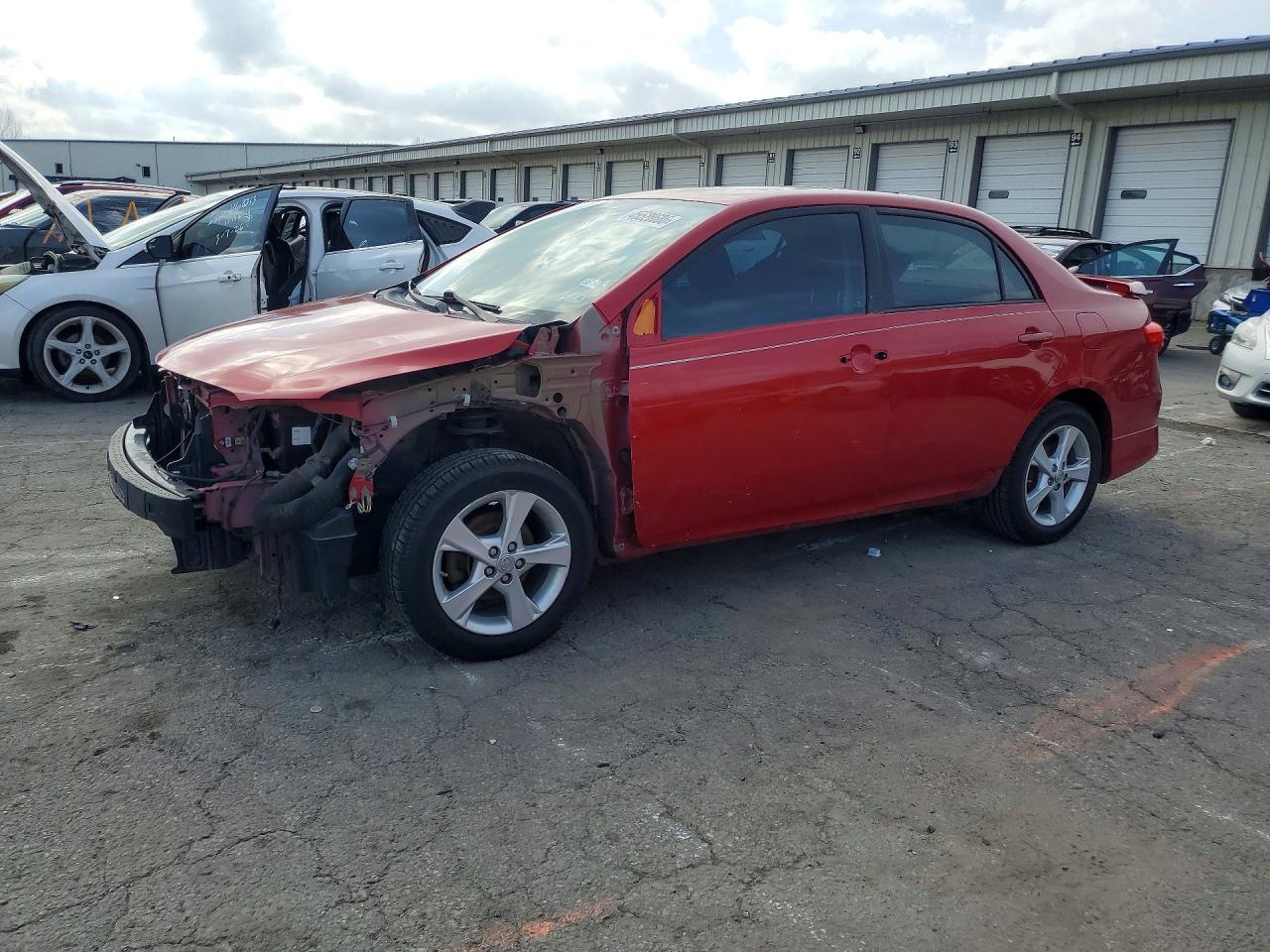 2012 Toyota Corolla S Red vin: 5YFBU4EE9CP017446