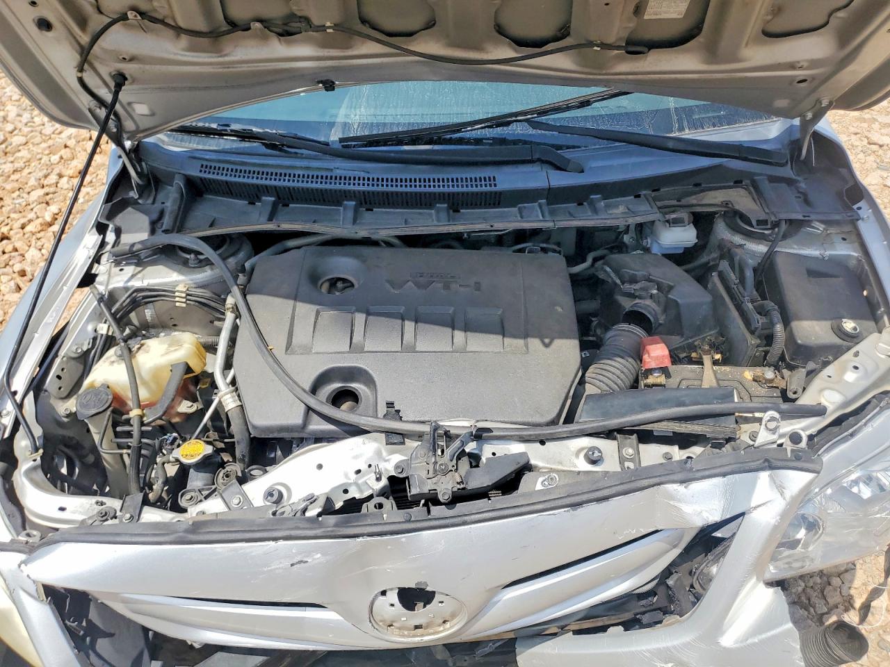 2012 Toyota Corolla Le Silver vin: 5YFBU4EE9CP028365