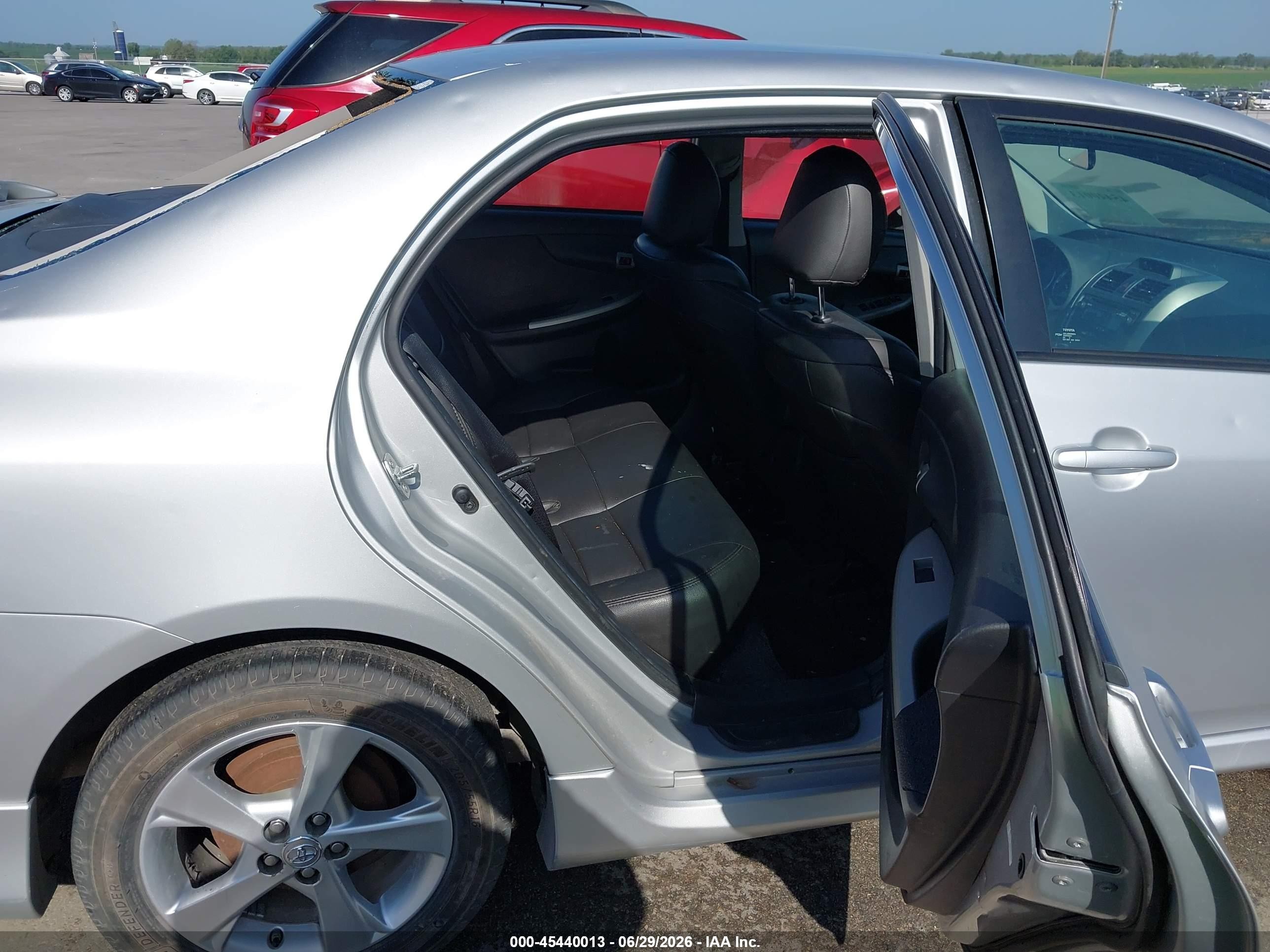 2012 Toyota Corolla S Silver vin: 5YFBU4EE9CP036059